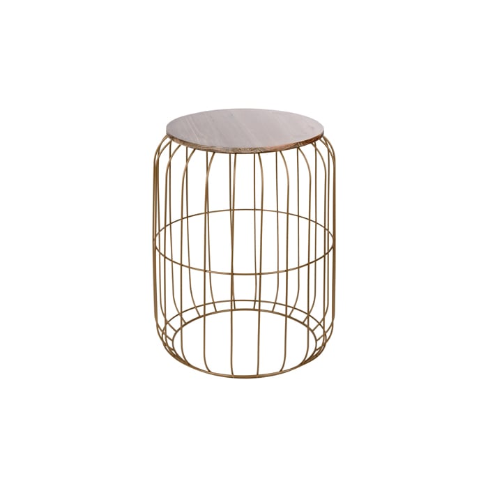 Mesa Auxiliar Flyo Tam.1/2 24x24x40Cm