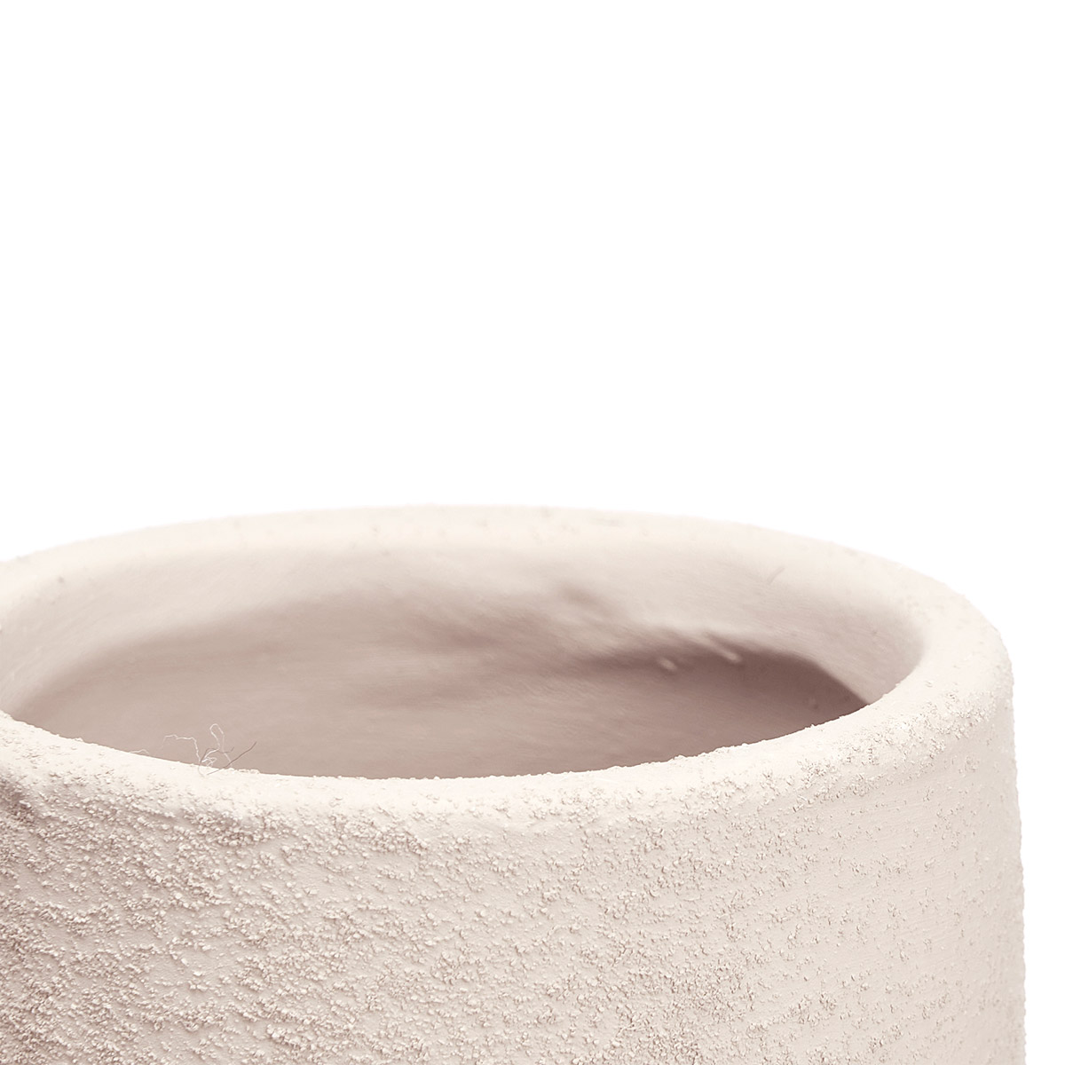 Jarr&oacute;n blanco de cer&aacute;mica 25.5cm