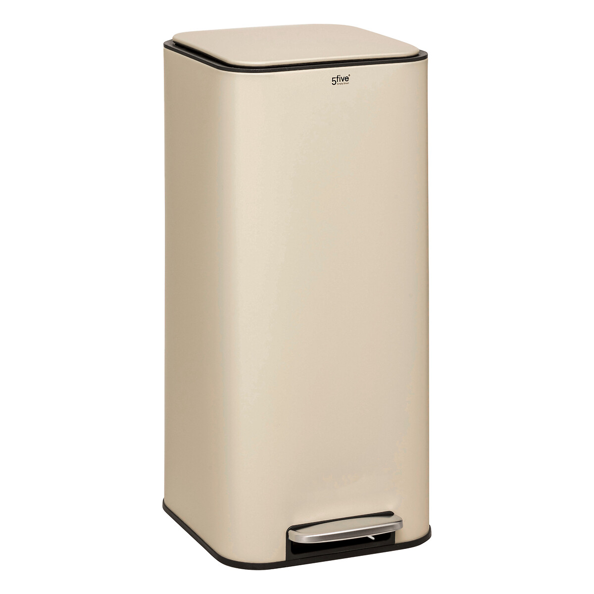 Cubo de basura DELTA beige 30L