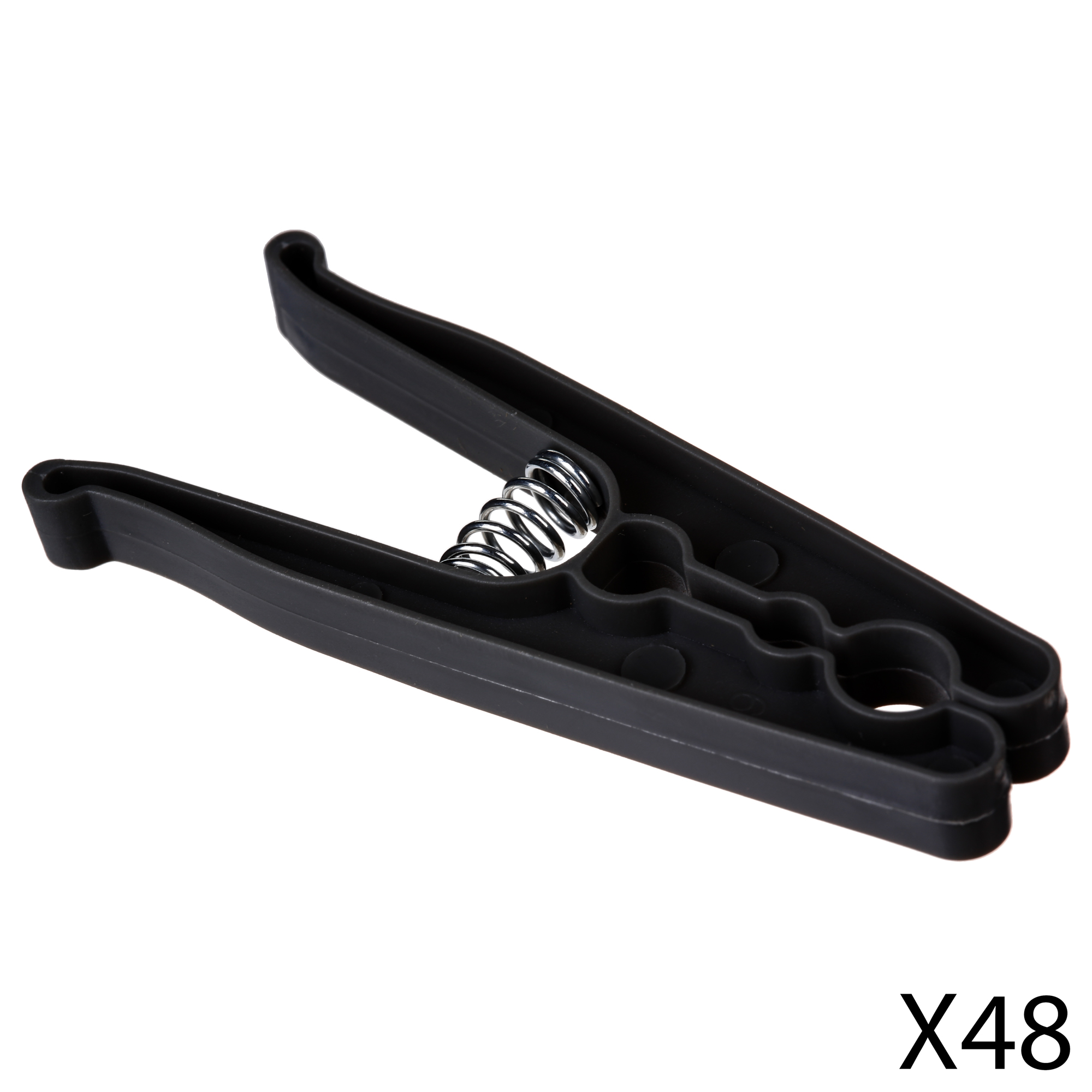 Set 48 Pinzas Coloridas Para La Ropa 