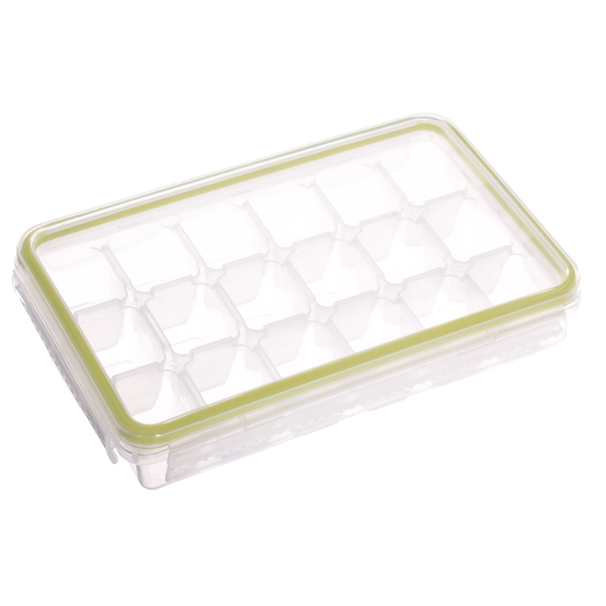 Molde De Cubitos De Hielo Con Tapa