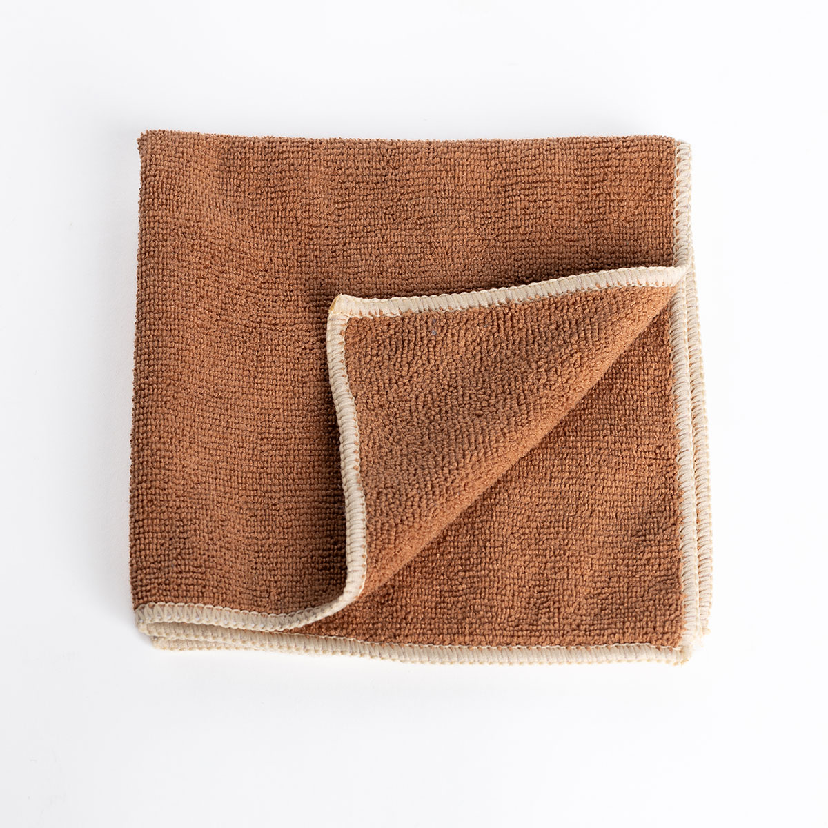 Set 3 bayas microfibra terracota 34x34cm