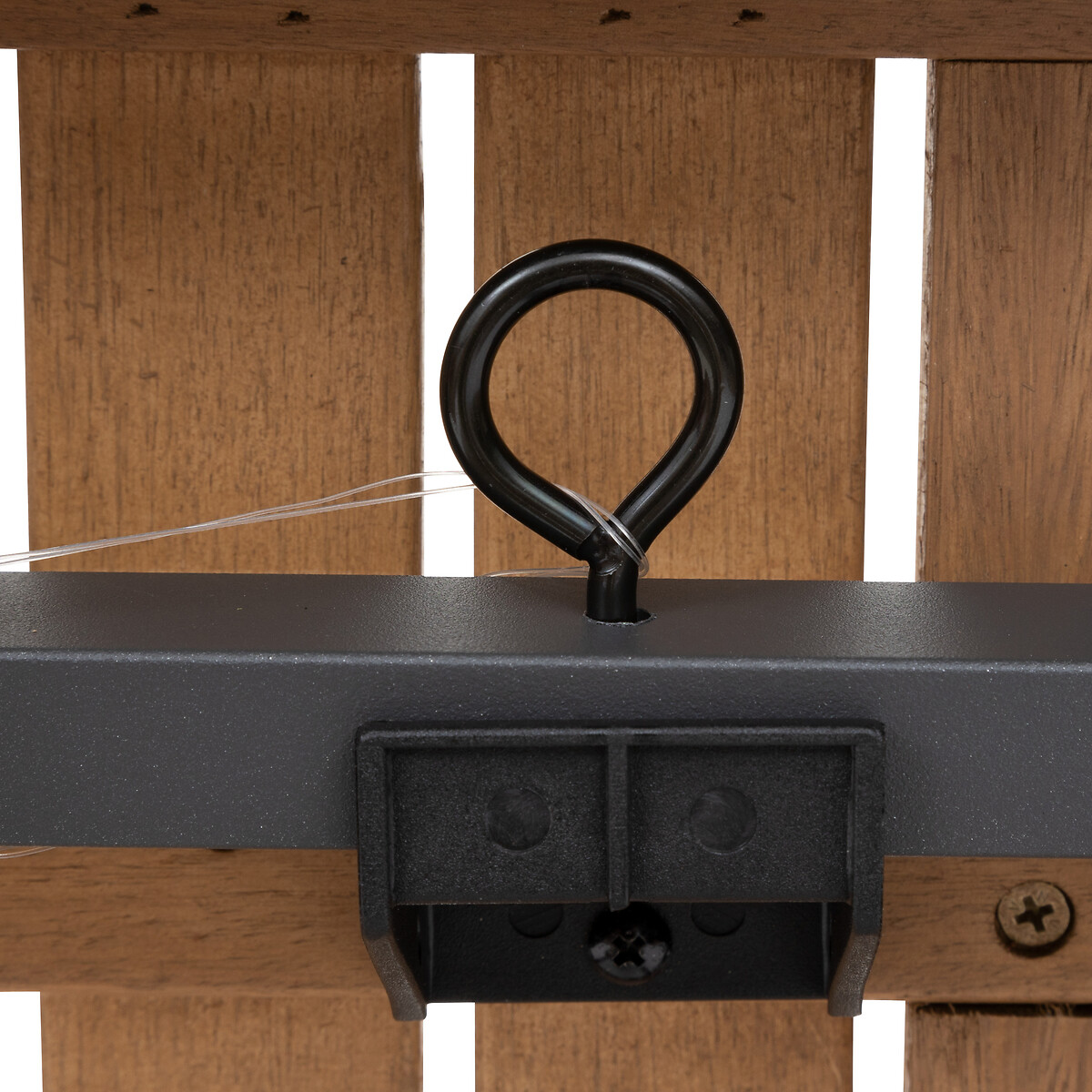 Mesa extensible FOLYA de aluminio y madera