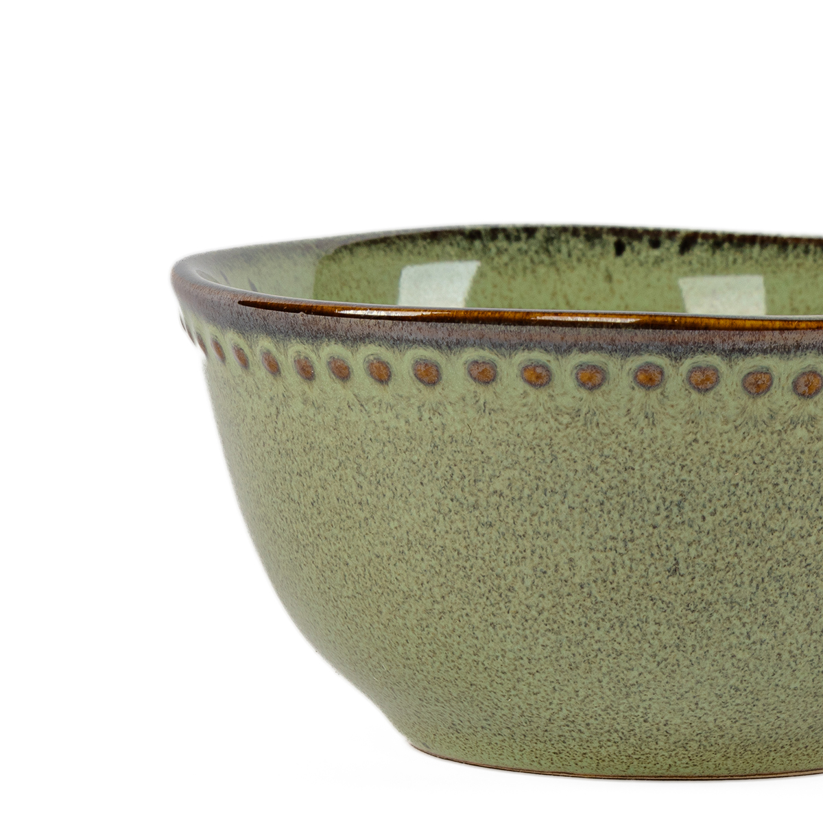 Bowl Capri Verde De Cerámica 11cm