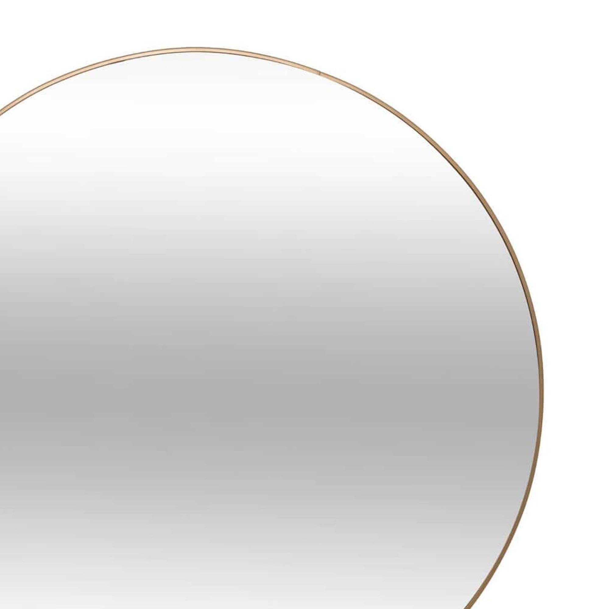 Espejo de pared ALICE redondo dorado 76cm