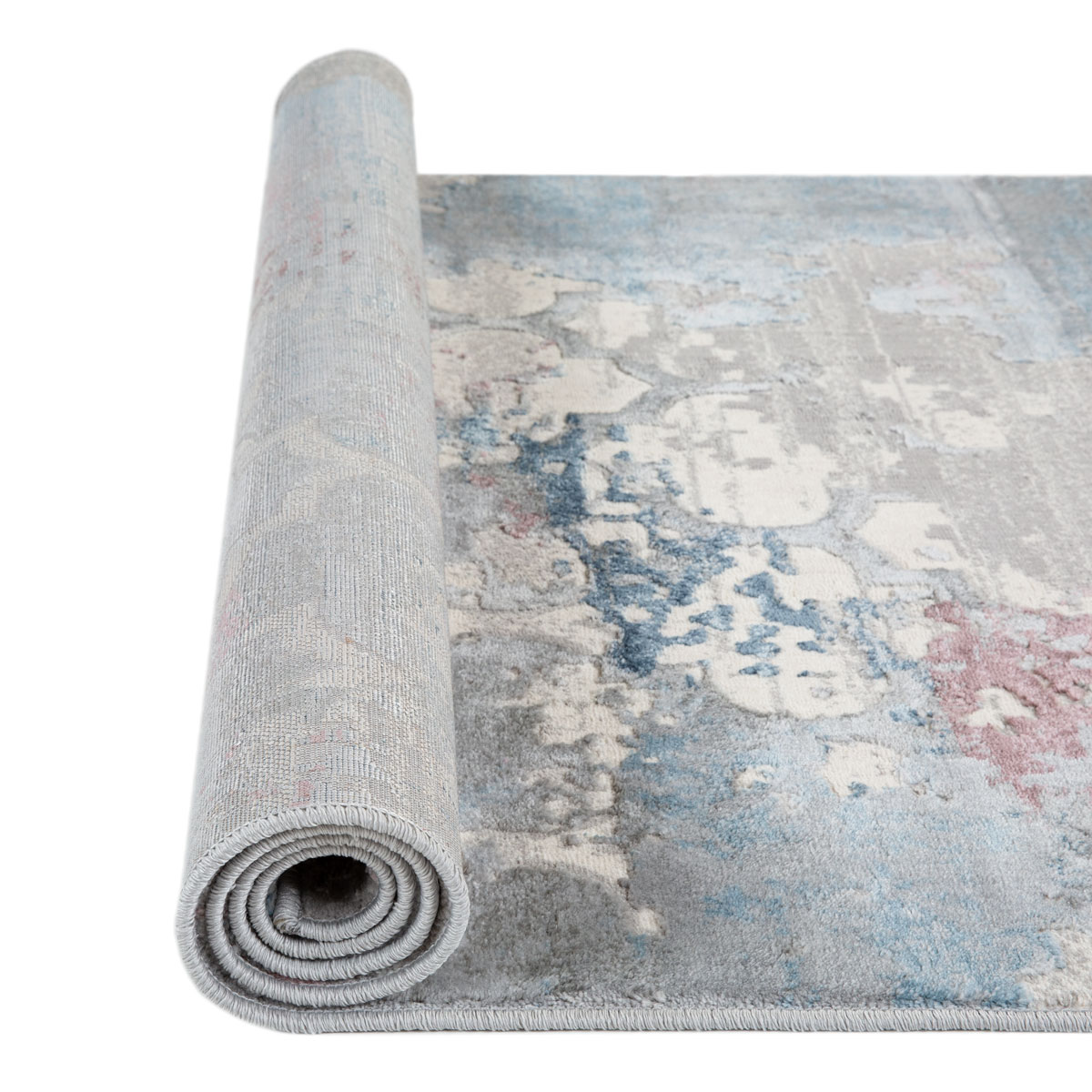 Alfombra Viqi Azulejos Rosa 80x150cm