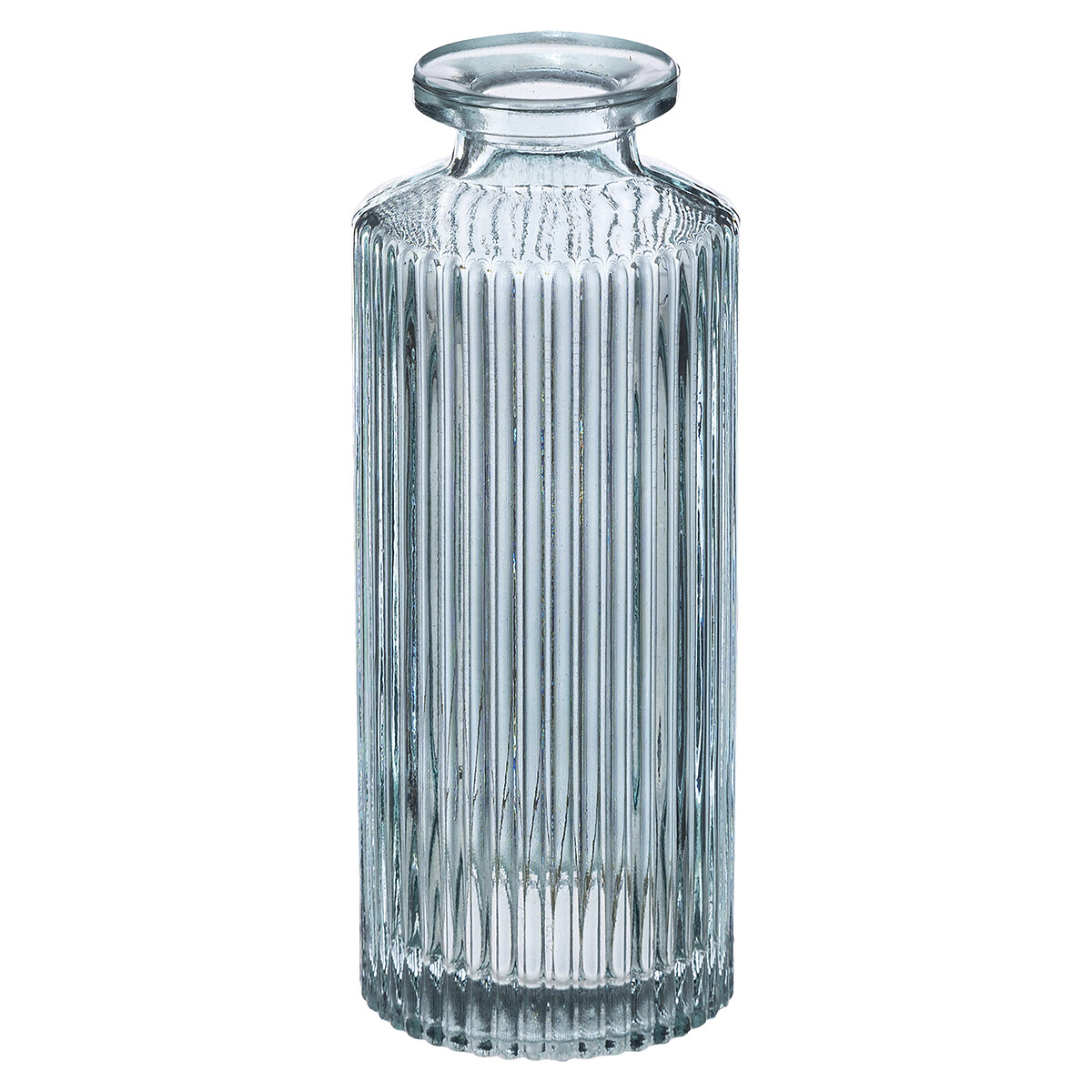 Set 3 Jarrones De Vidrio Verde