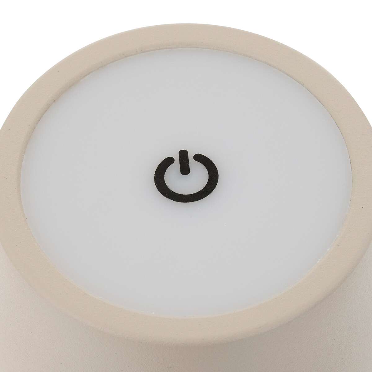 L&aacute;mpara de mesa CODY marfil usb 36cm