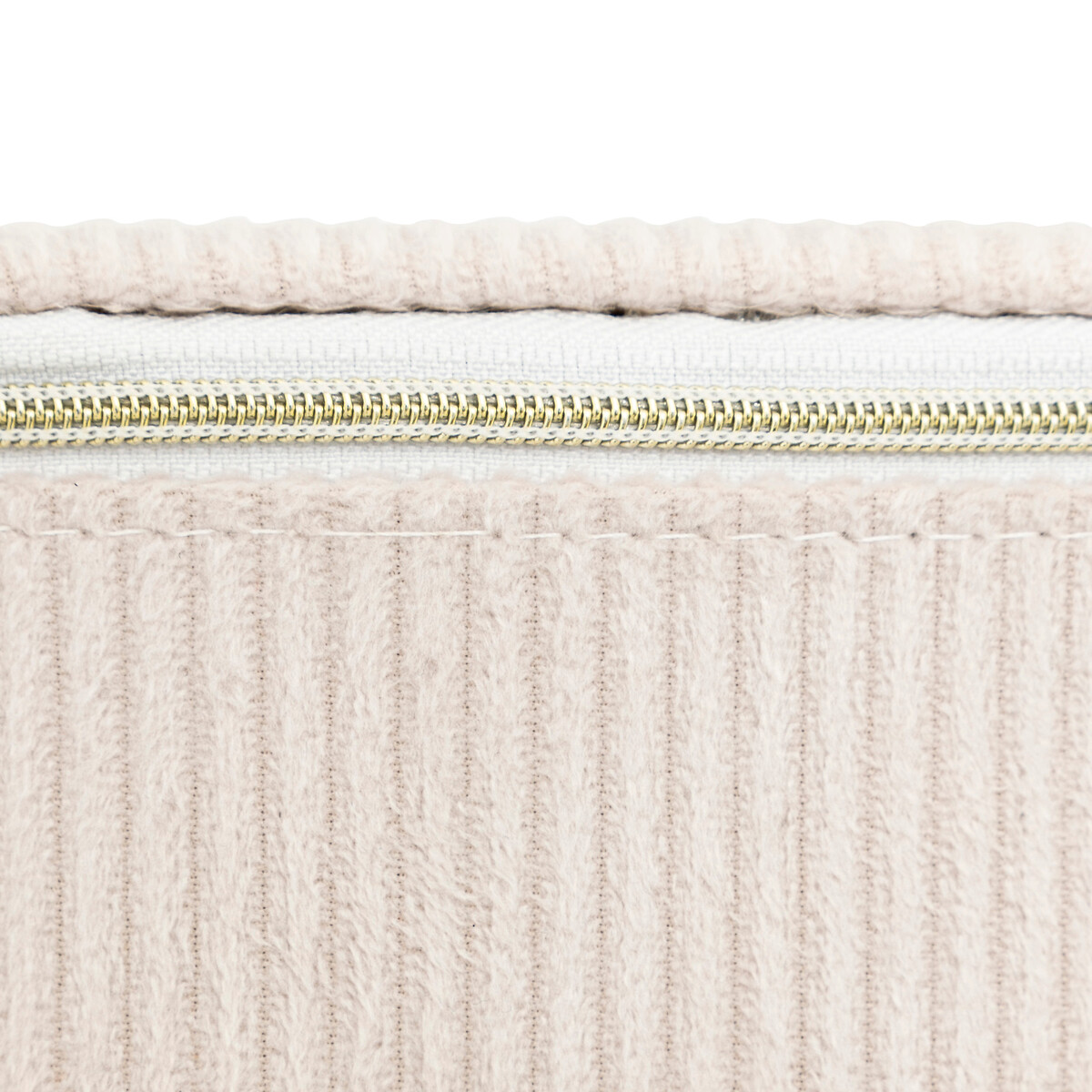 Joyero Enya De Terciopelo Beige