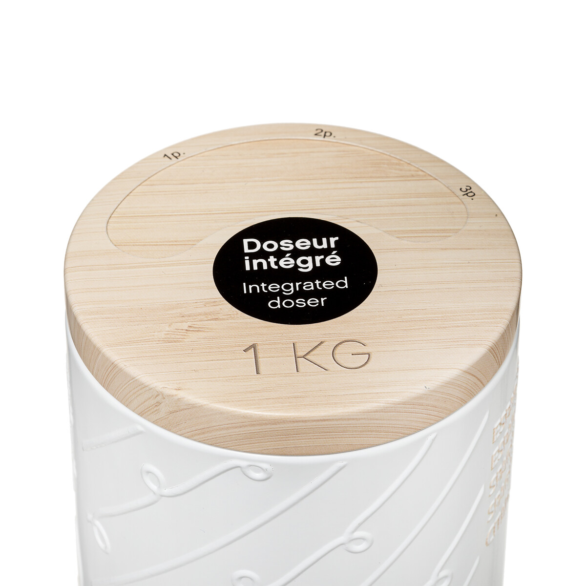 Bote P/Espaguetis Scandi Metálico 8x28Cm