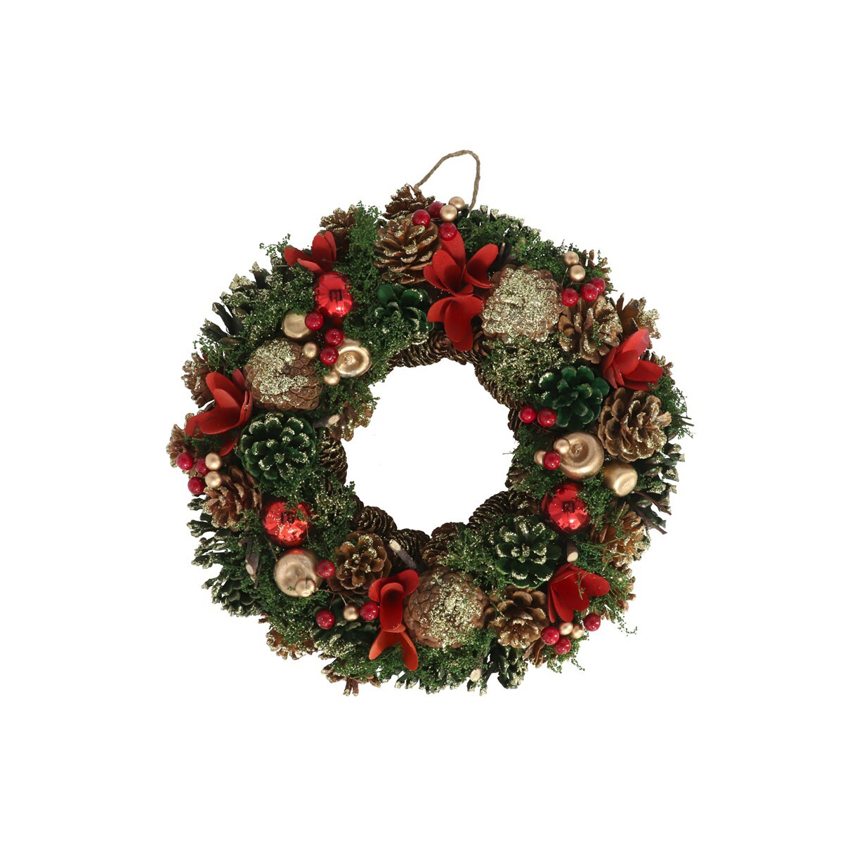 Corona De Flores 38x9cm