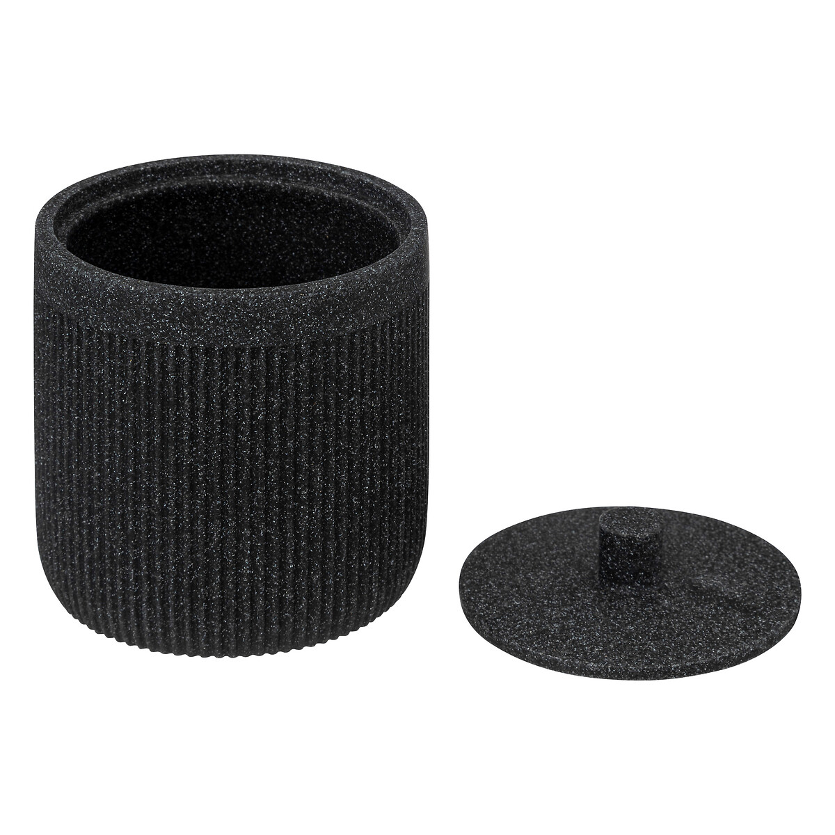 Pote Para Algodão Onyx Cinza Ardósia