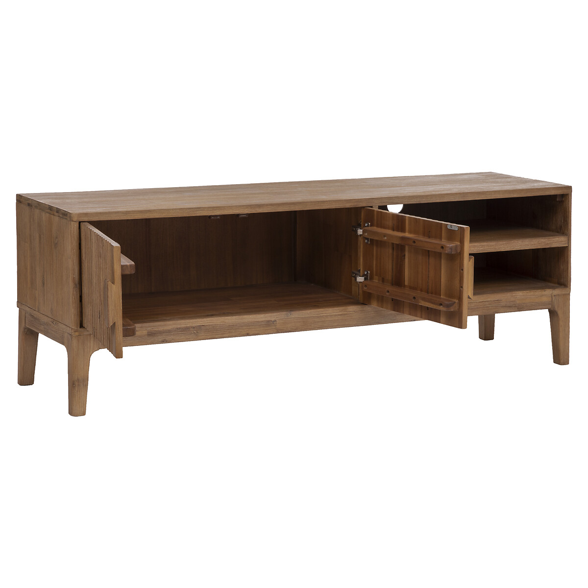 Mueble de tv SABOR marrón de madera acacia