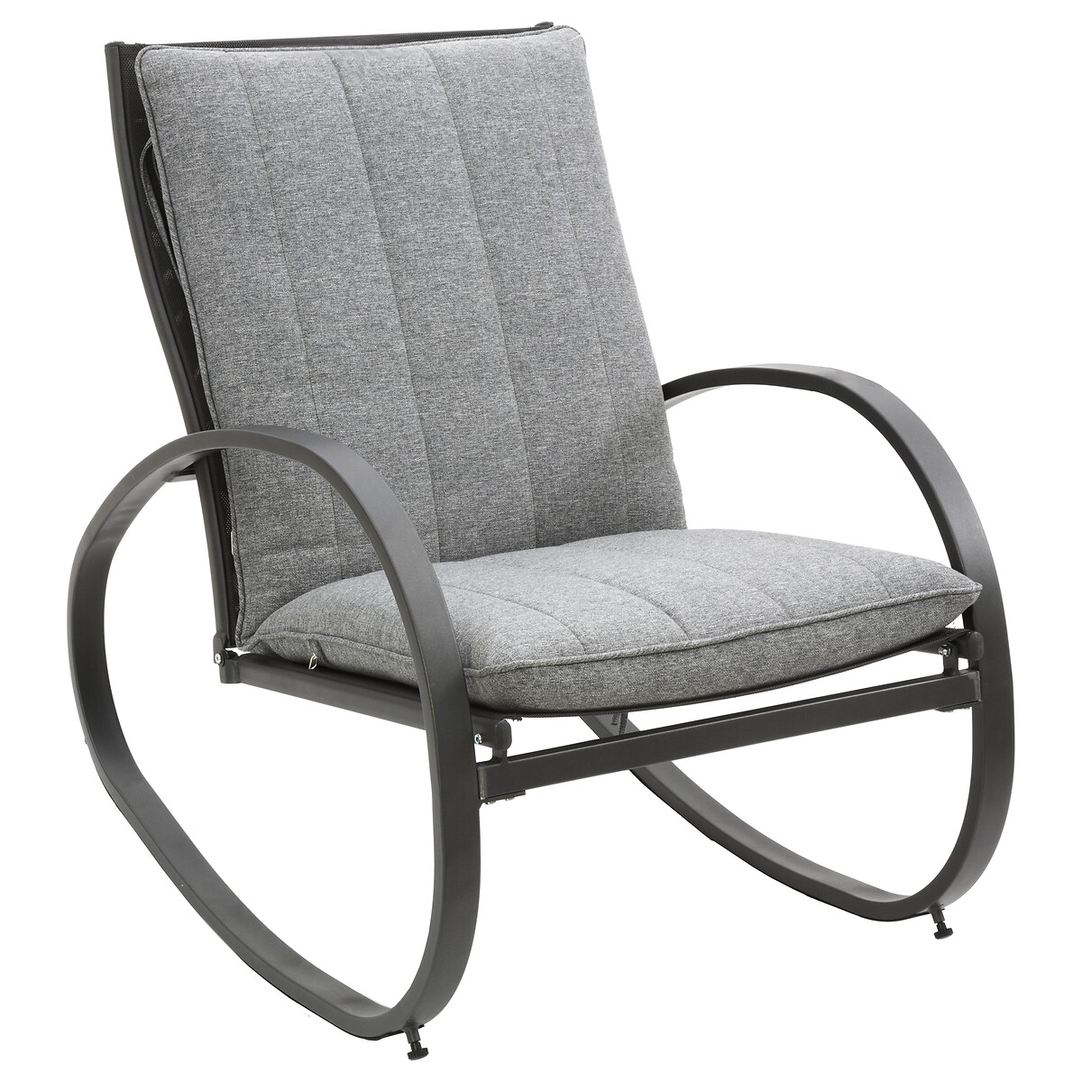 Mecedora NEVADA gris graphite