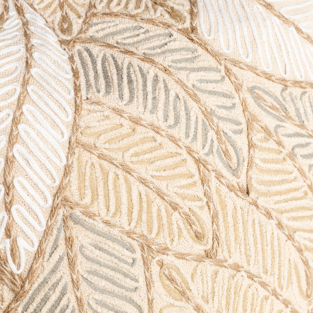 Coj&iacute;n OAXACA con hojas 45x45cm