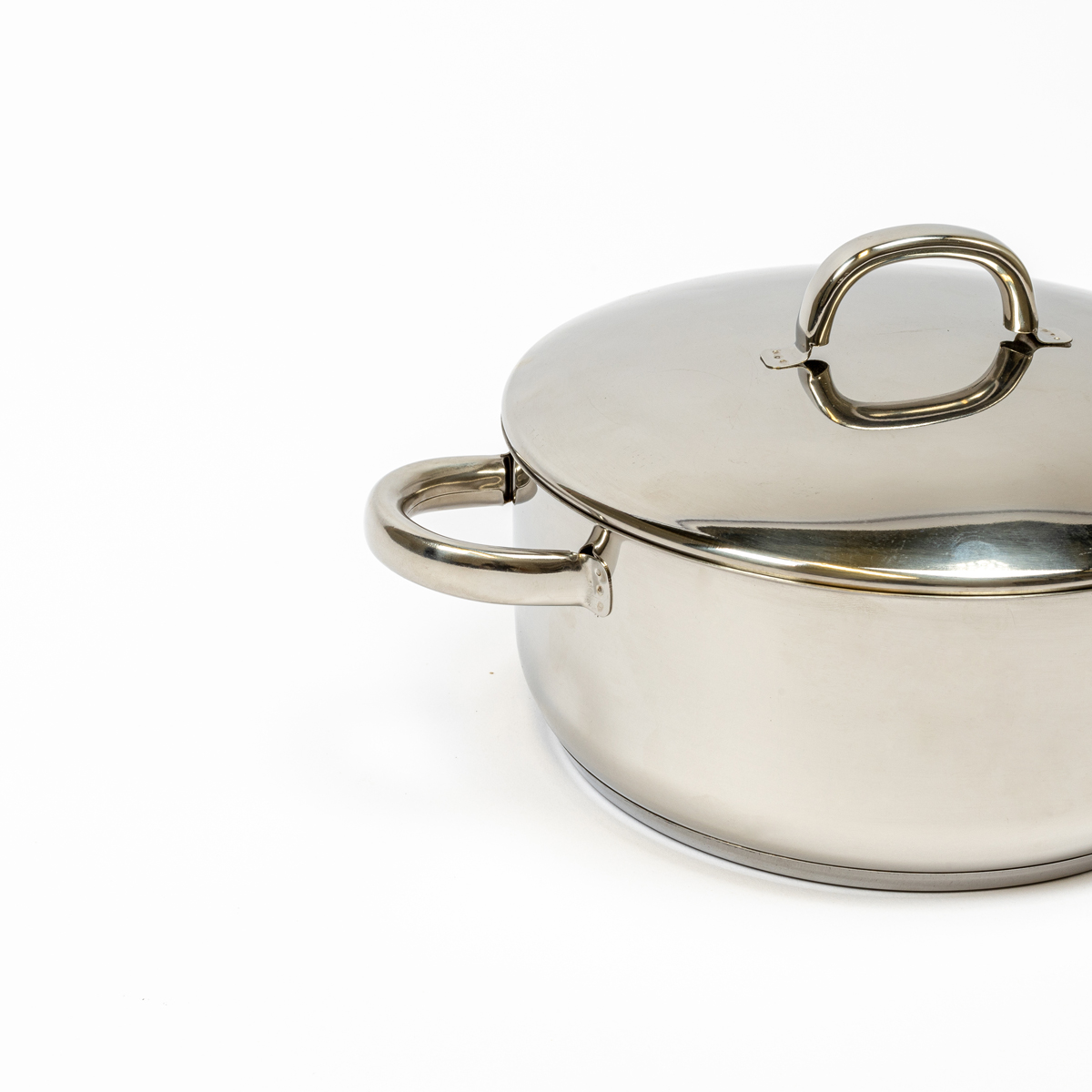 Cacerola Altis Inox Inducción C/Asa 24Cm