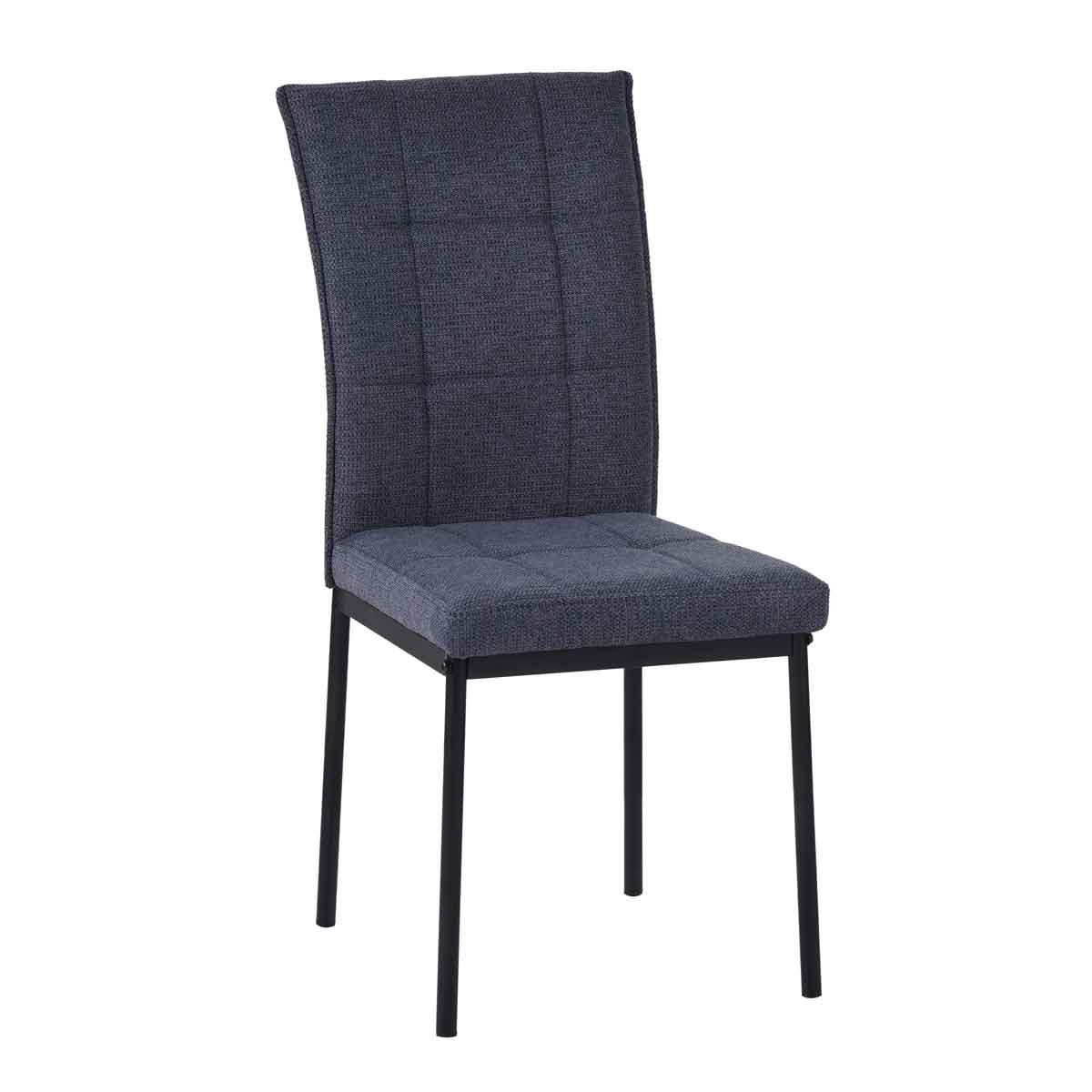 Juego 2 sillas ARI azules de tejido 96x61x44cm