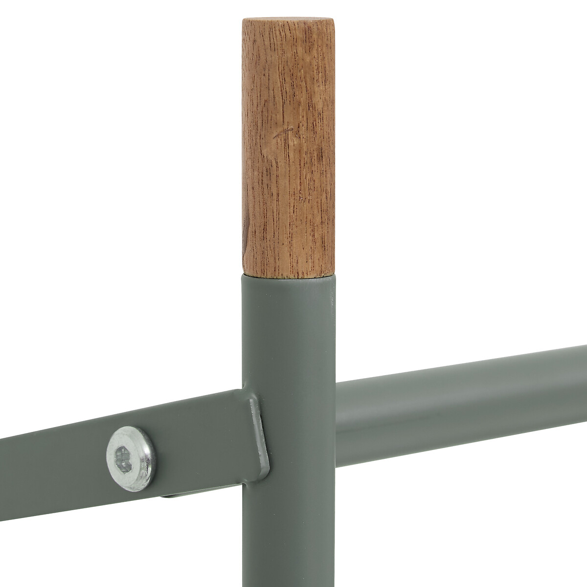 Zapatero extensible con 3 niveles verde de metal