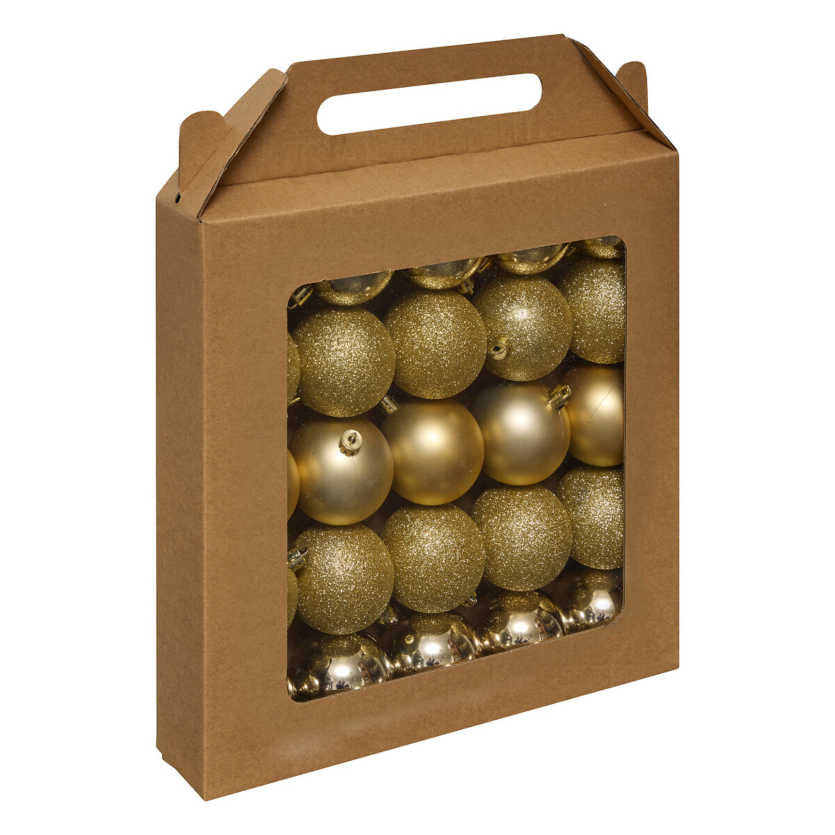 Set de 25 bolas de Navidad D6cm