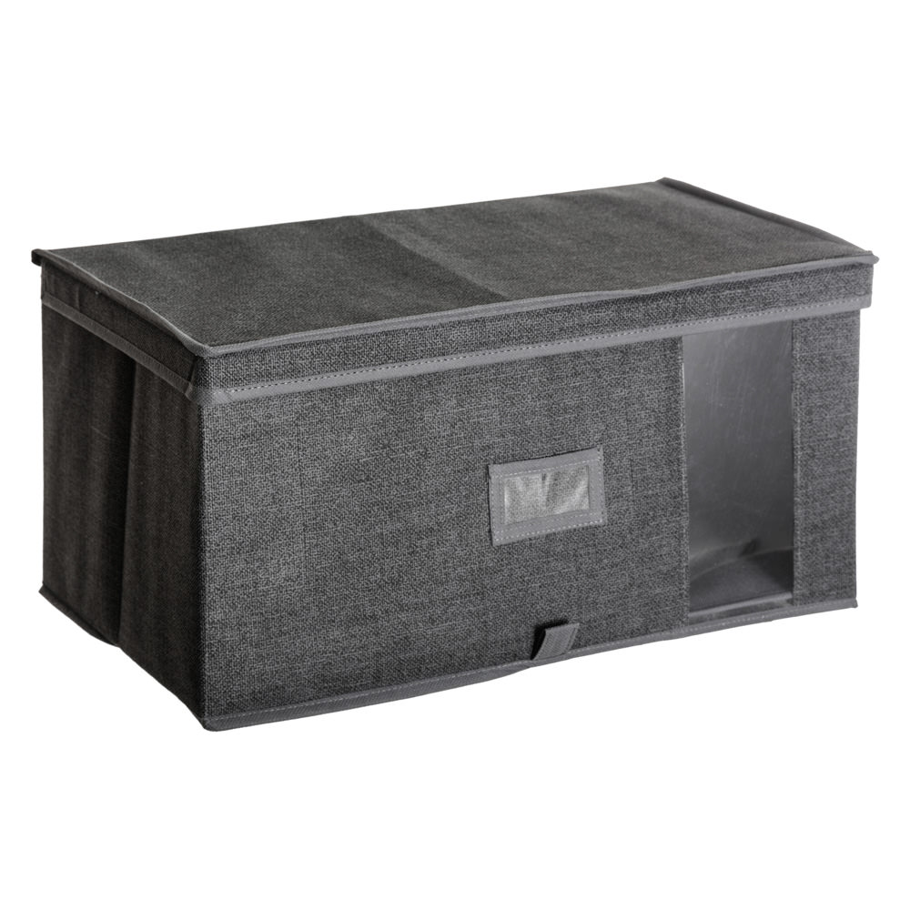 Caja De Almacenaje Gris Oscuro 50X30X25 