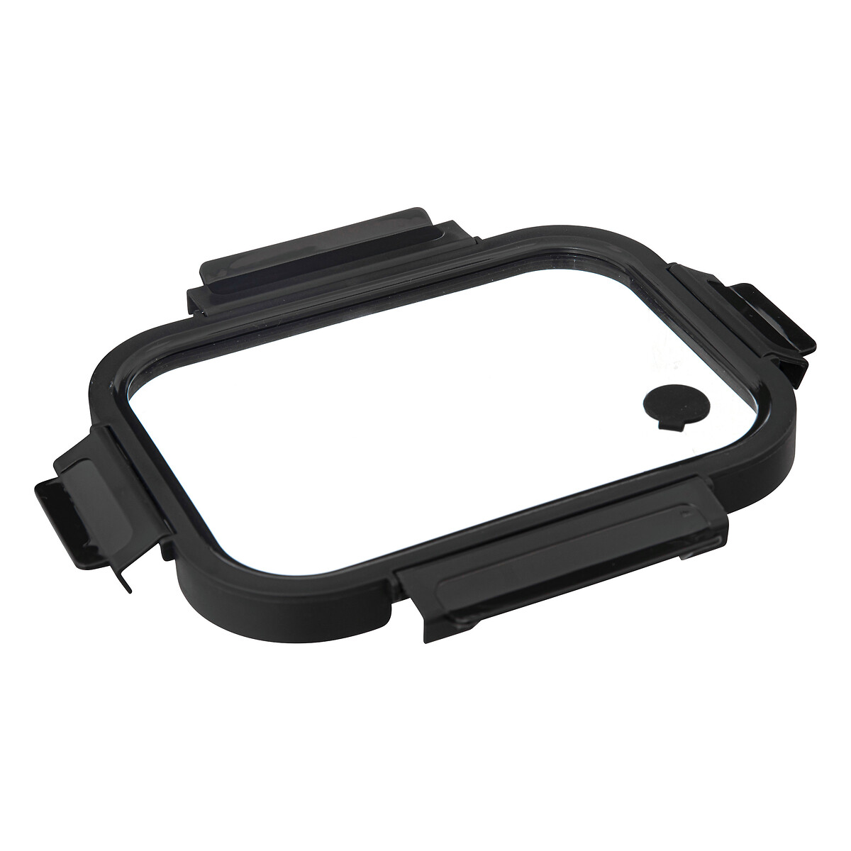 Hermético Rectangular Vidrio 0.9L