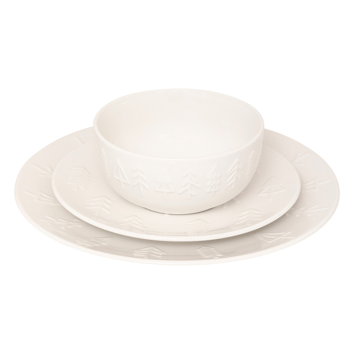 Vajilla con 18 piezas de porcelana