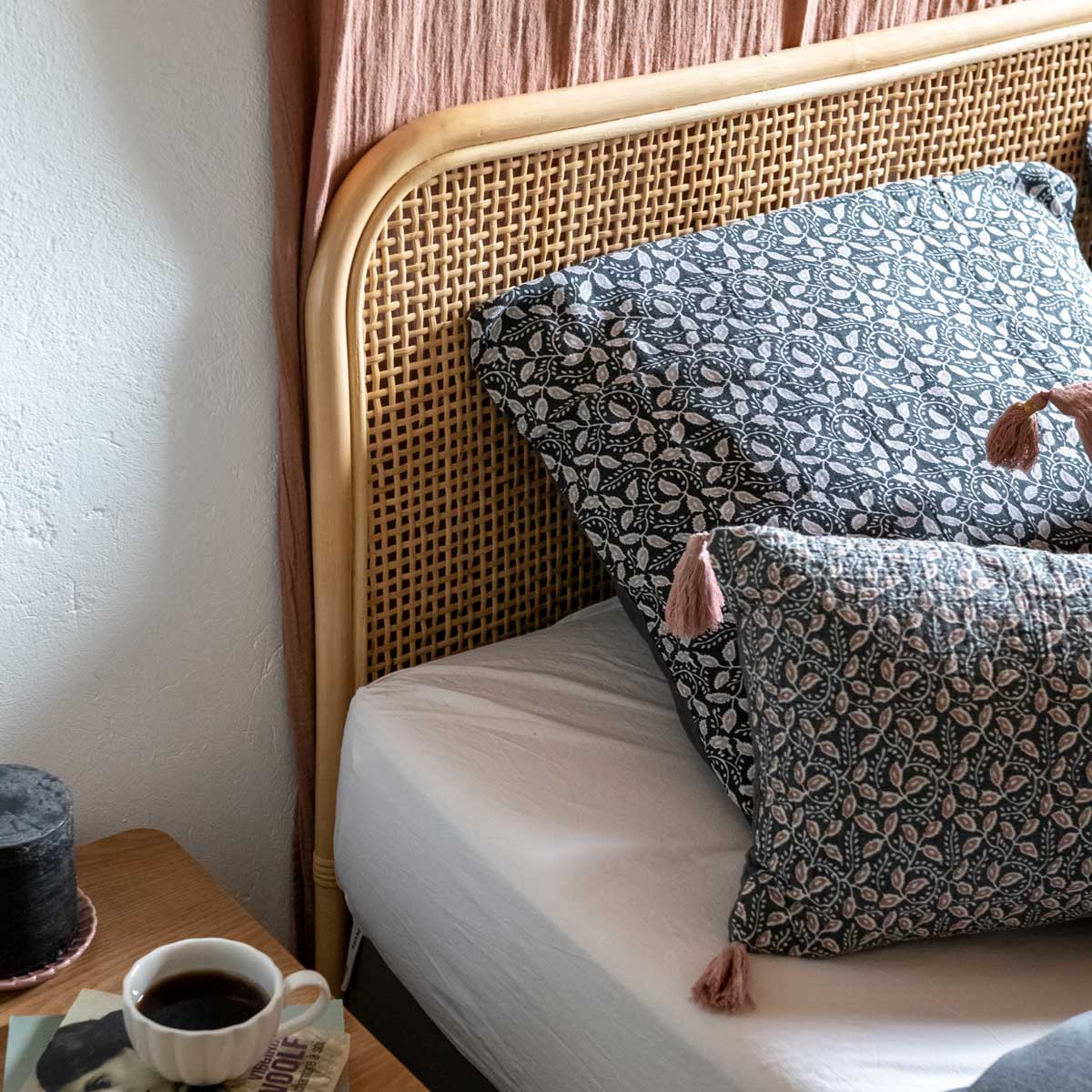 Cabecero Ronnie Ratán 100x160Cm