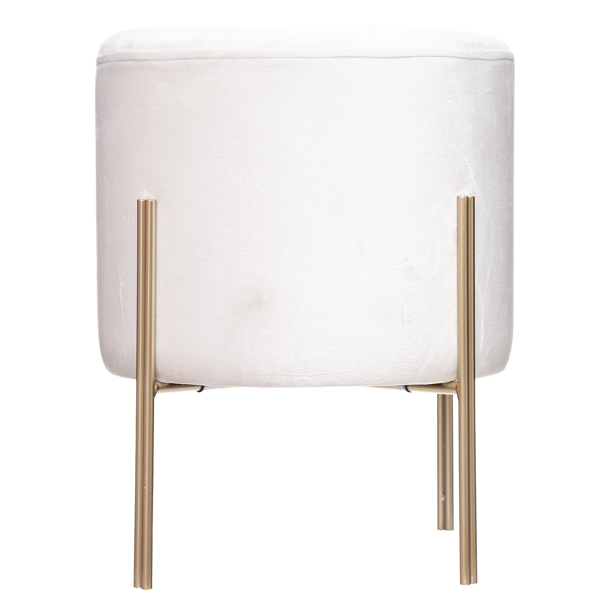 Taburete Blush De Terciopelo 34x40Cm