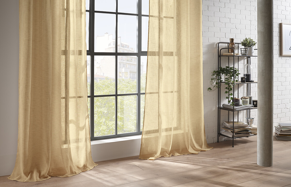 Cortina Fred Ocre 140x240Cm