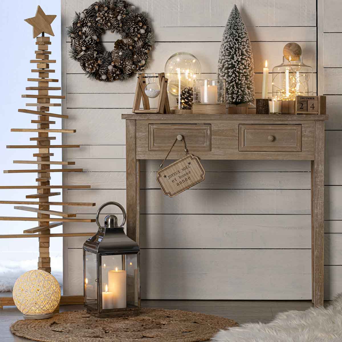 Consola C/2 Cajones Charme 80x30x76Cm