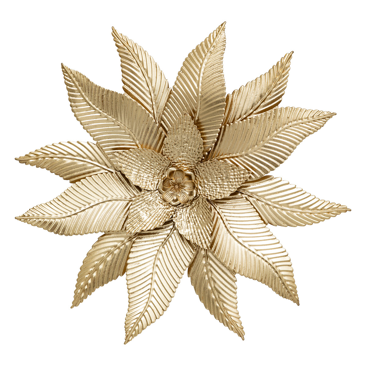 Decoraci&oacute;n de pared AMANDINE en metal 67x67cm