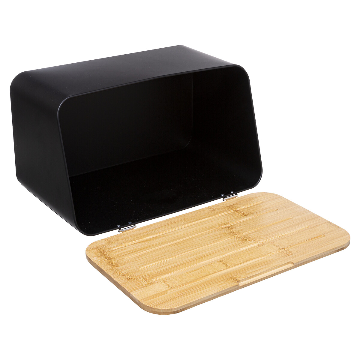 Panera C/Tabla De Cortar Bambú/Metal 