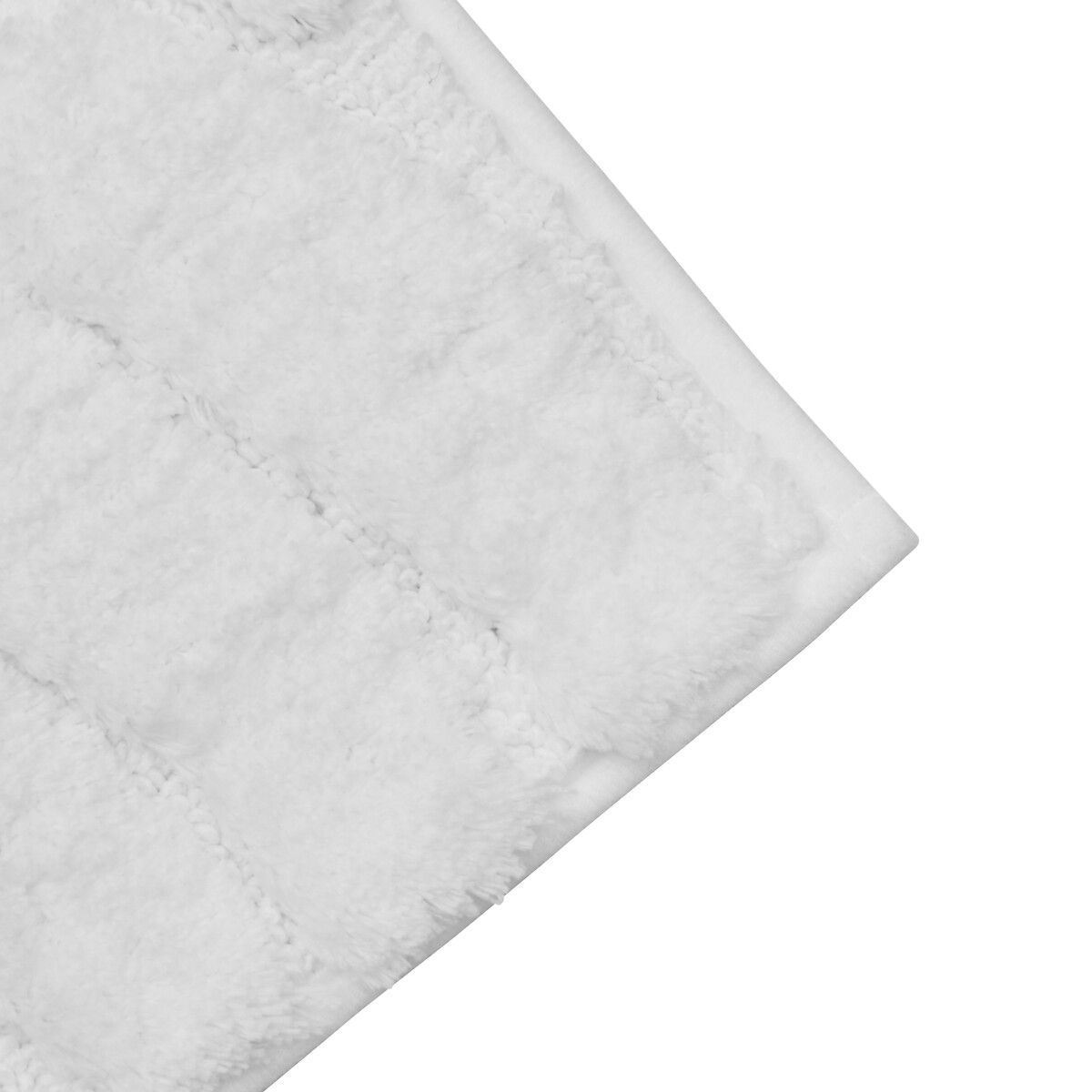 Alfombra de ba&ntilde;o blanco CLOUDY 50x75cm 