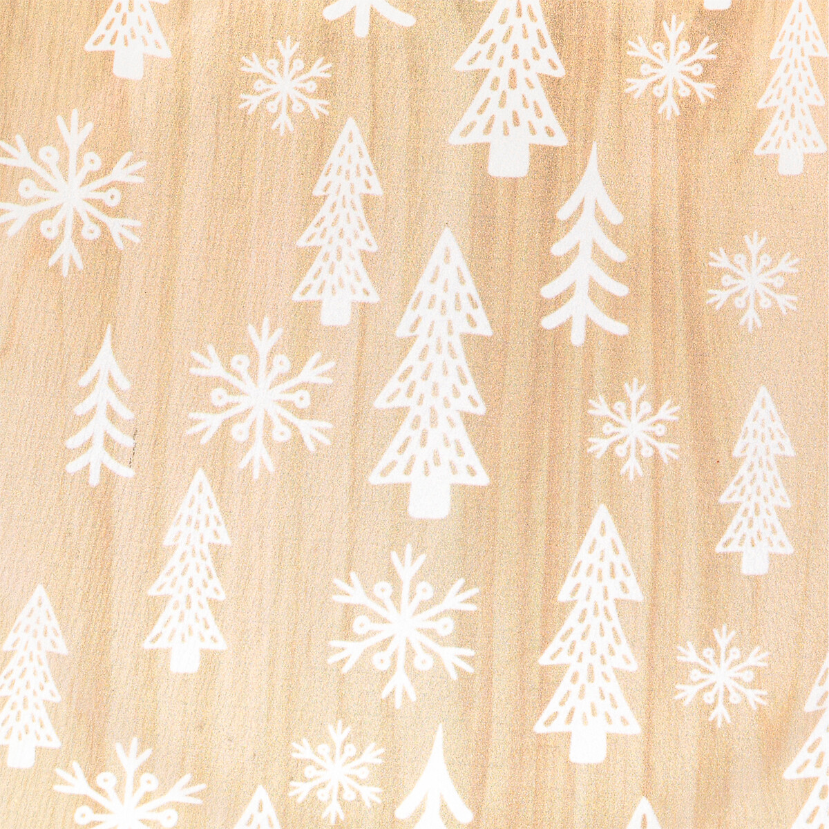 Bajoplato navide&ntilde;o beige 33cm
