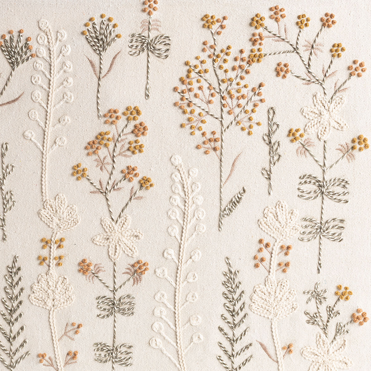 Cuadro decorativo con flores 50x50cm