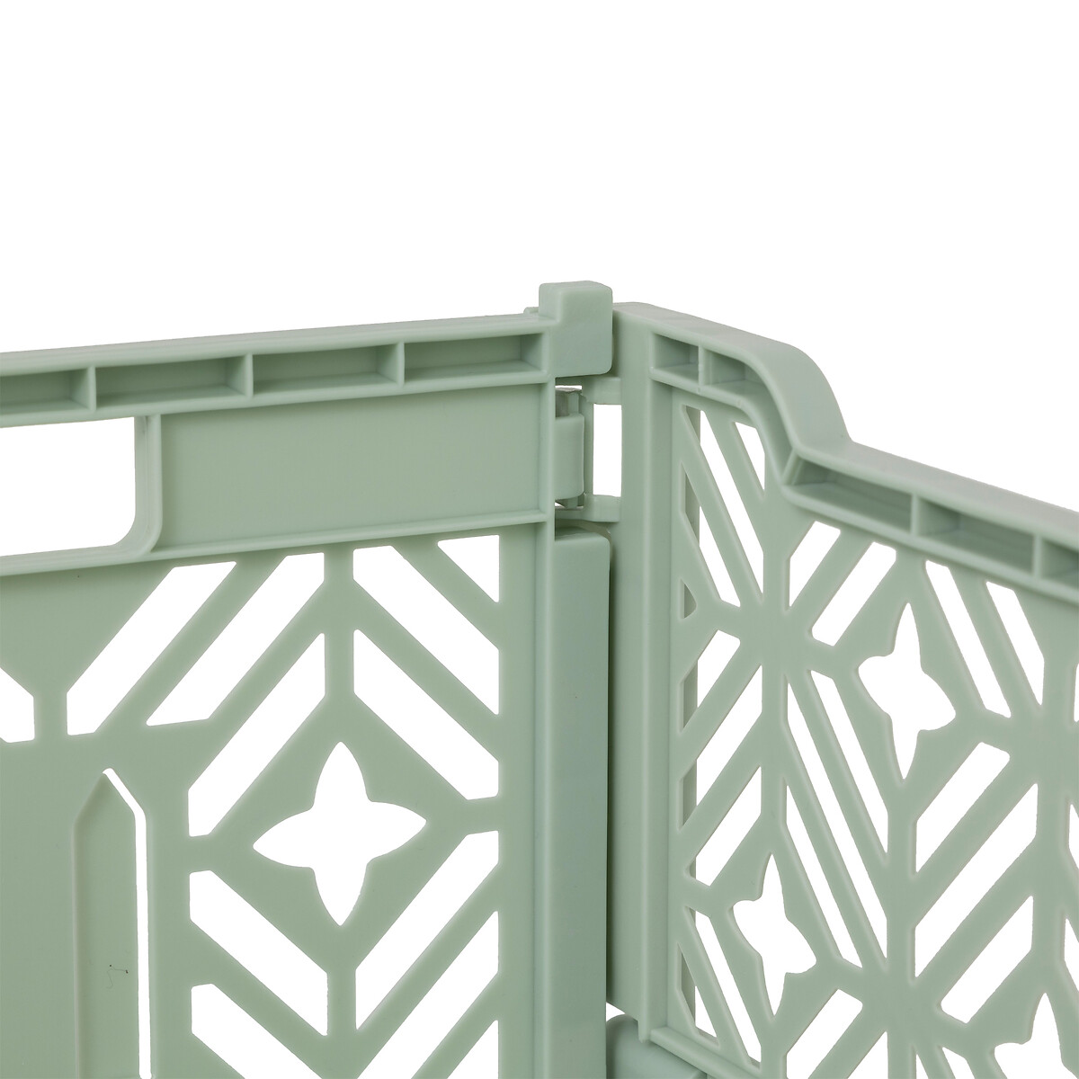 Caja plegable verde 40x30x15cm
