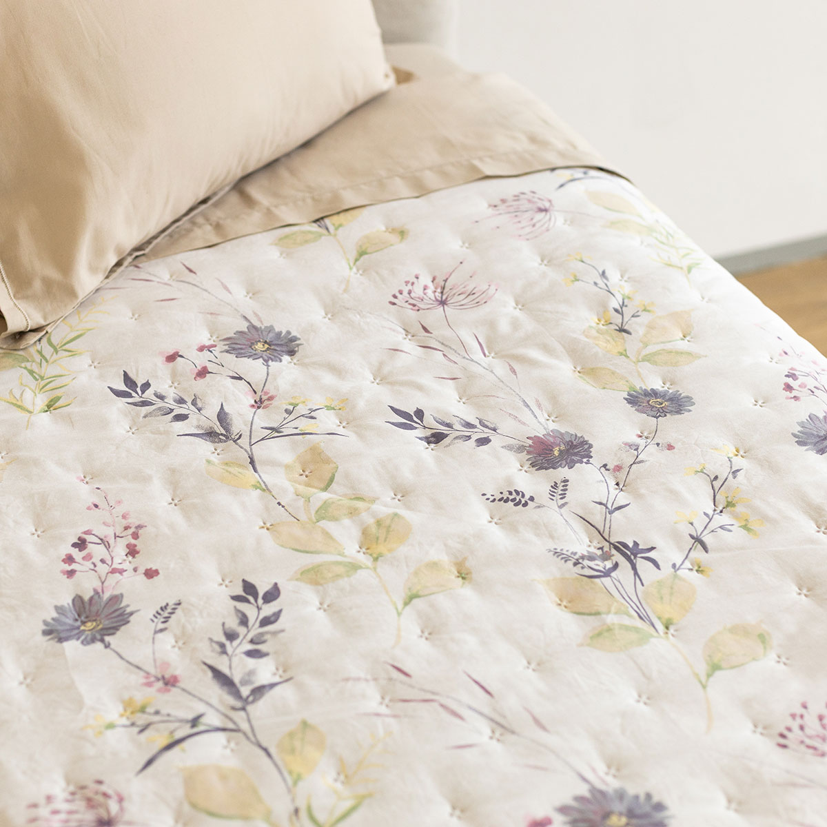 Edredón flores ALBA 250x270cm
