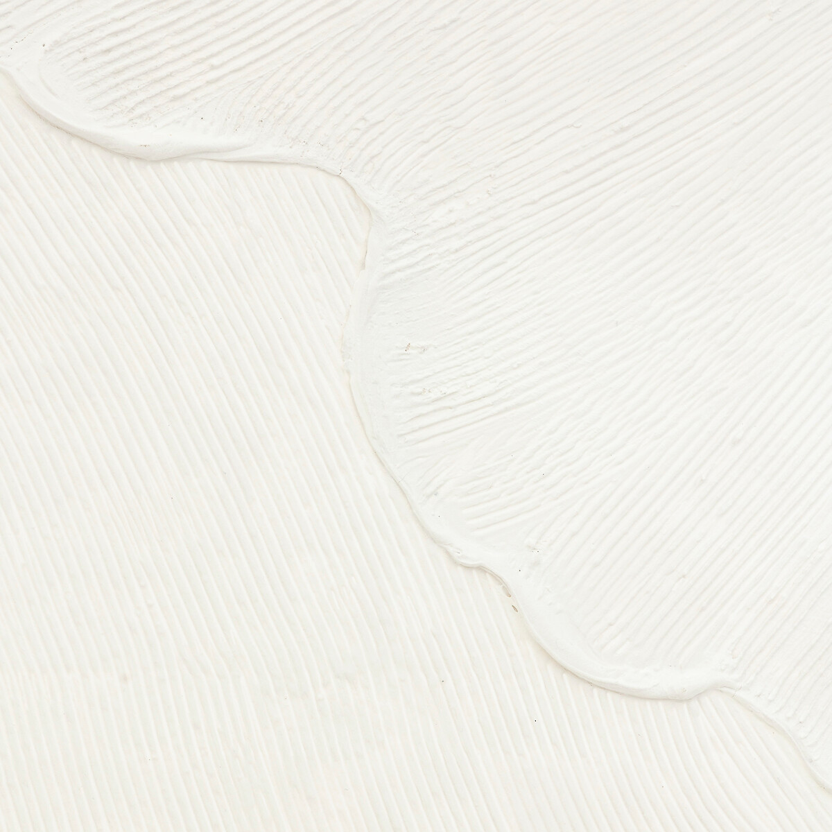 Cuadro decorativo KOHANA con relieve blanco