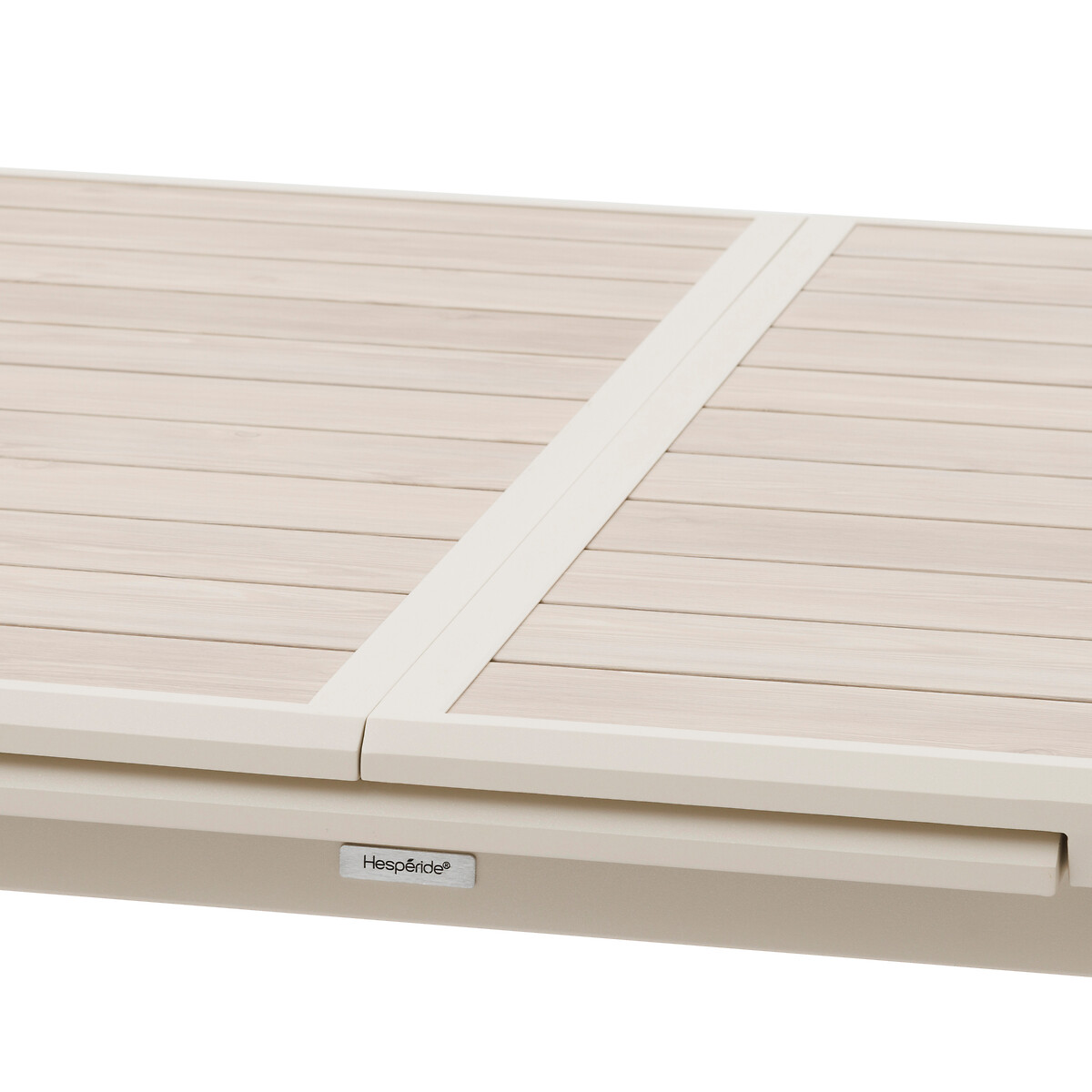 Mesa extensible AXIOME lin argile 220-279cm