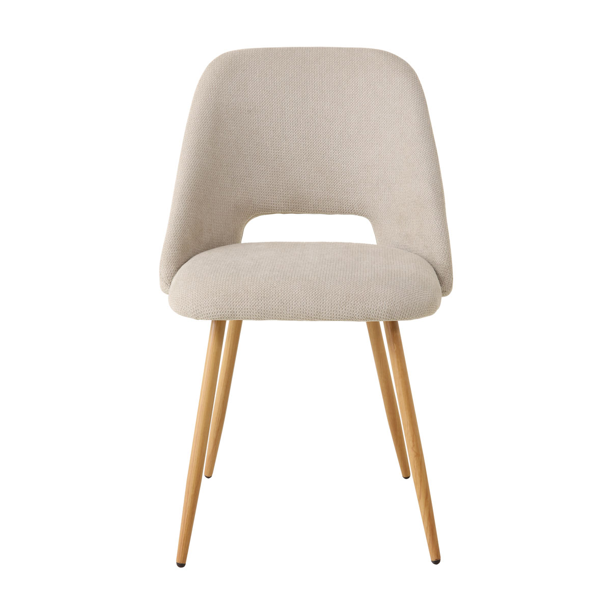 Silla FRESNO de tela beige