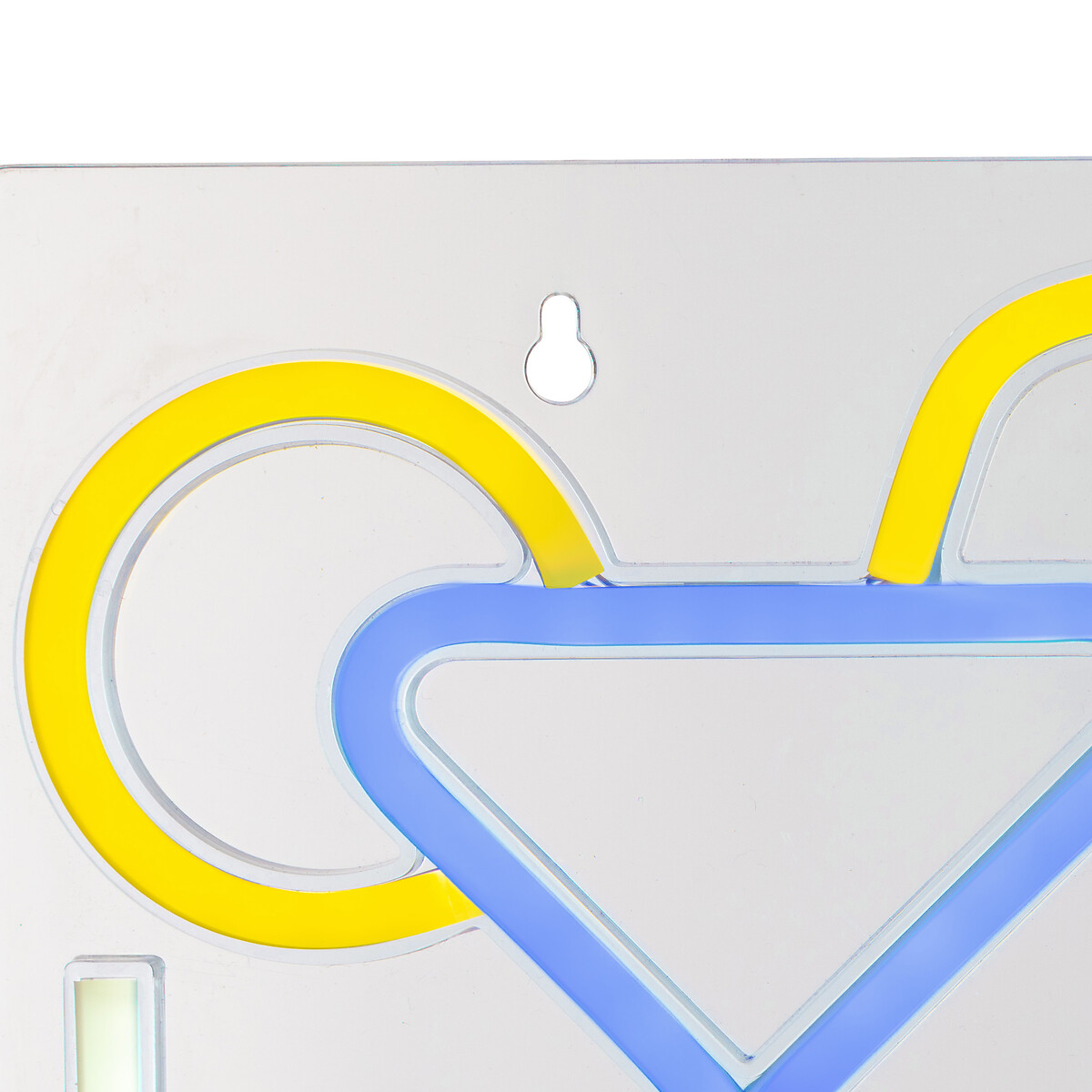 Decoración mural led neon bar