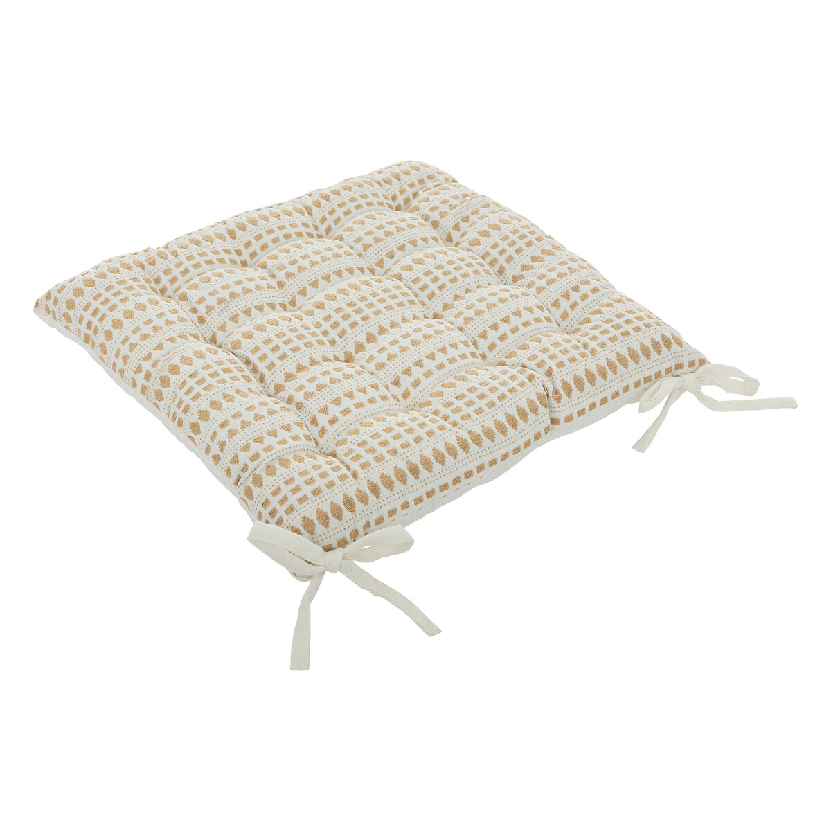 Cojín Para Silla  Micah Jacquard Beige