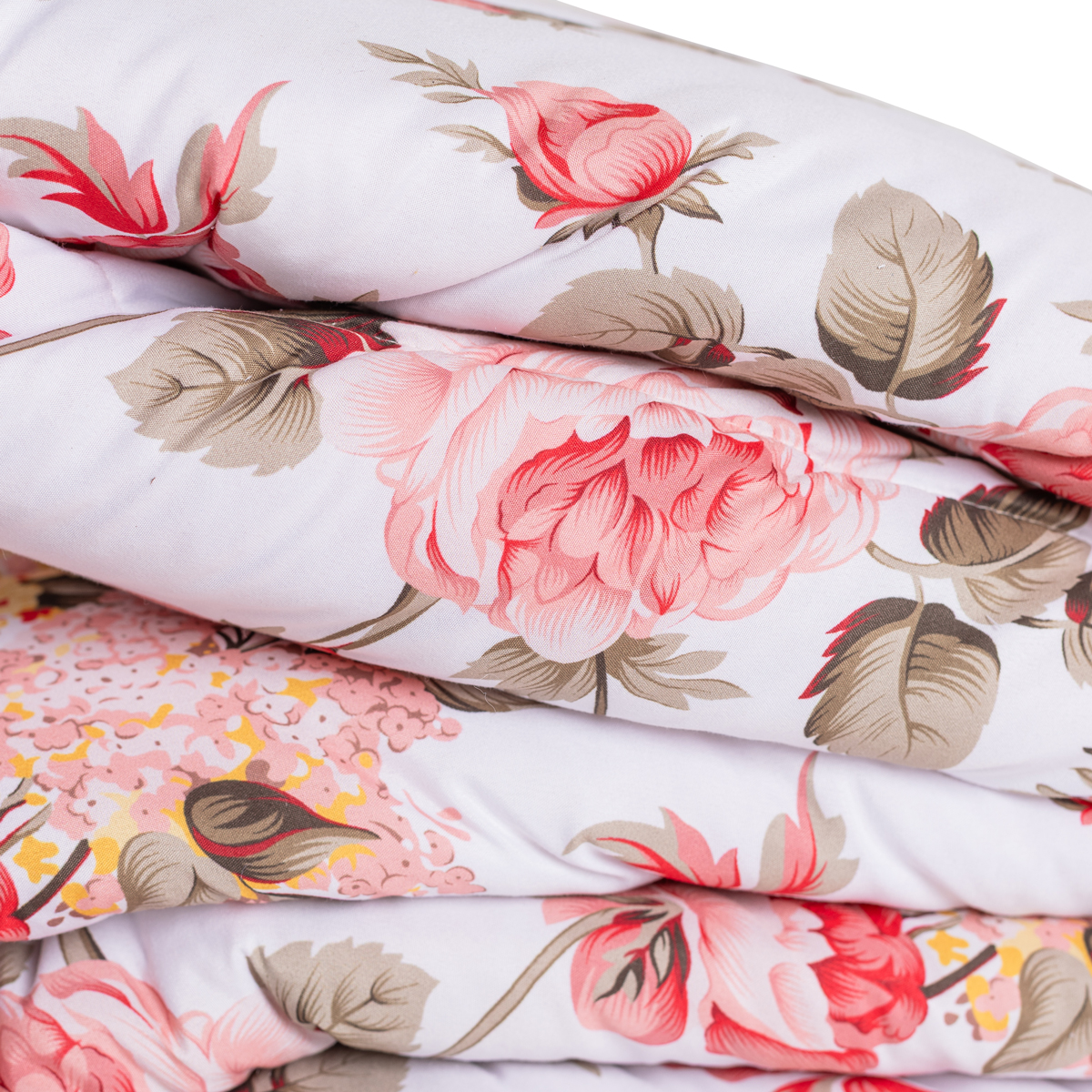 Colcha flores LYRA coral 250x270cm