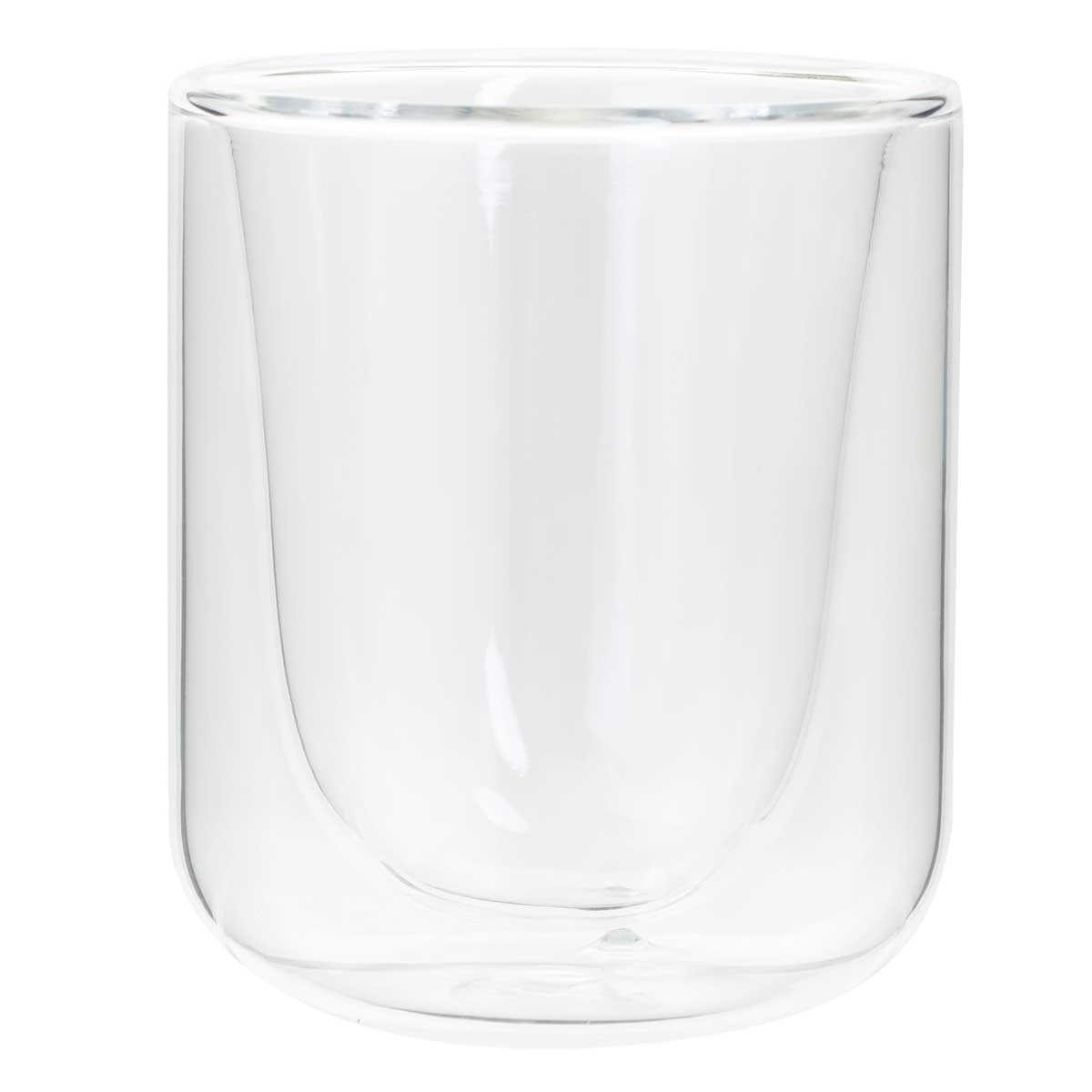 Vaso doble pared de vidrio 8Cl