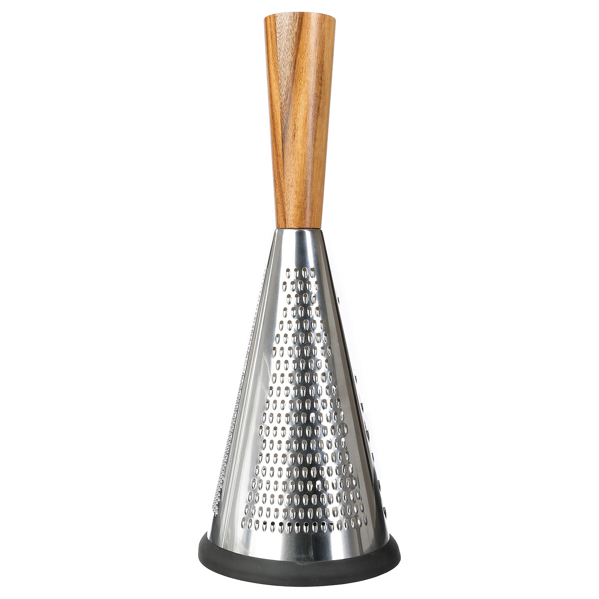 Rallador Inoxidable Con Mango Acacia