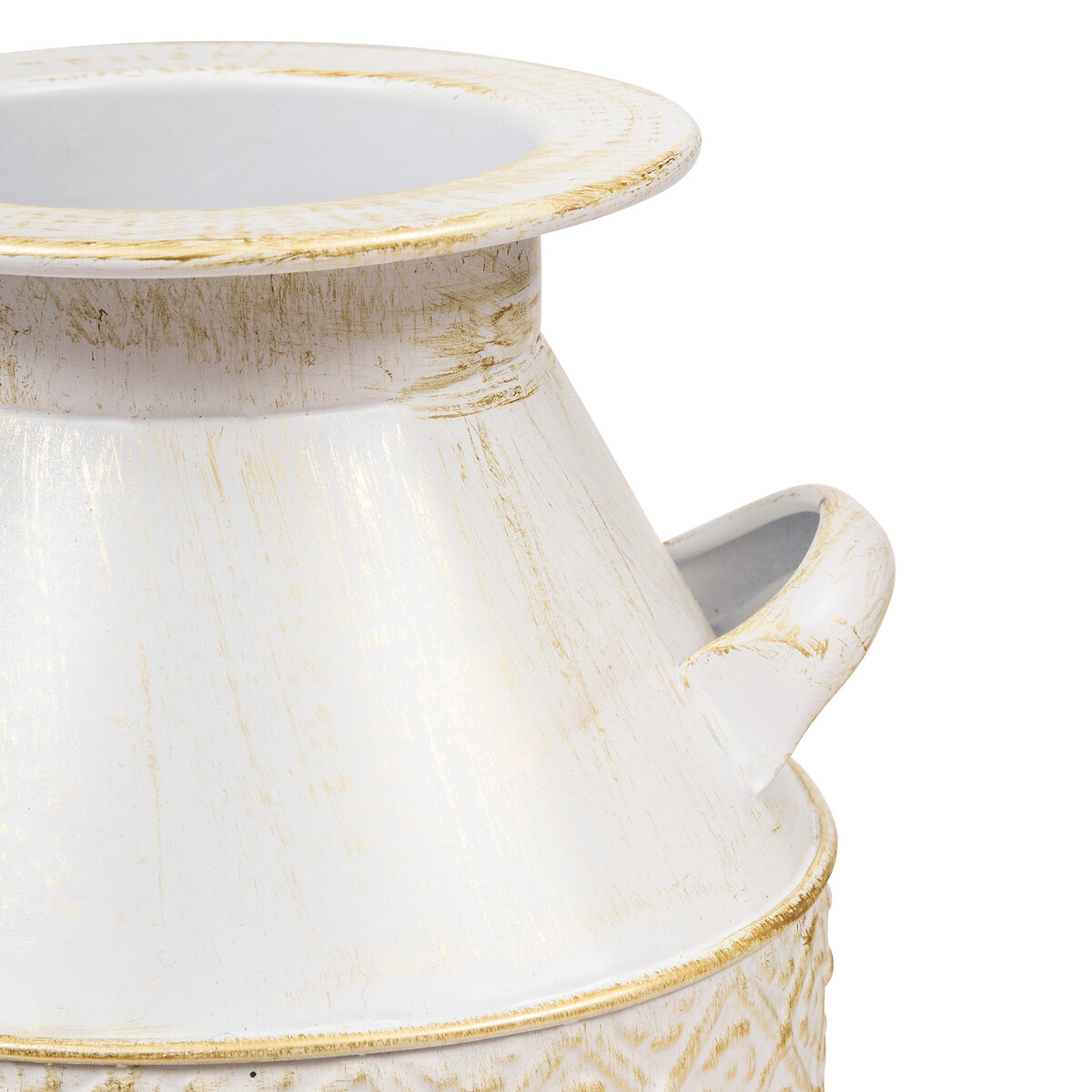 Jarra TINO de metal blanco 31.5cm