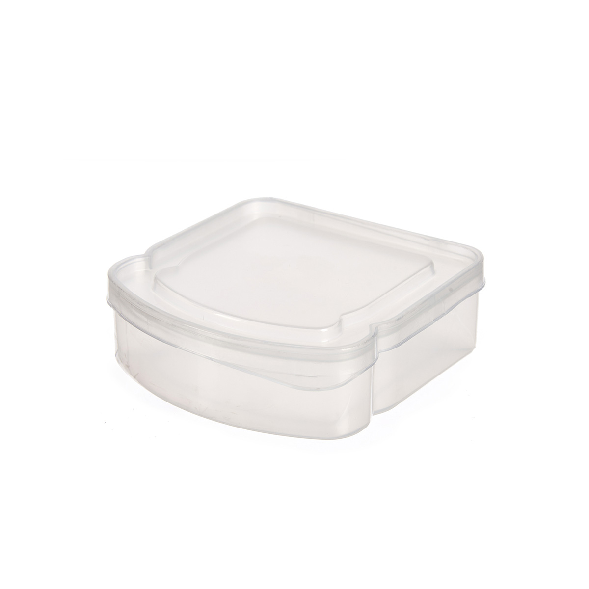 Fiambrera transparente 12x12cm