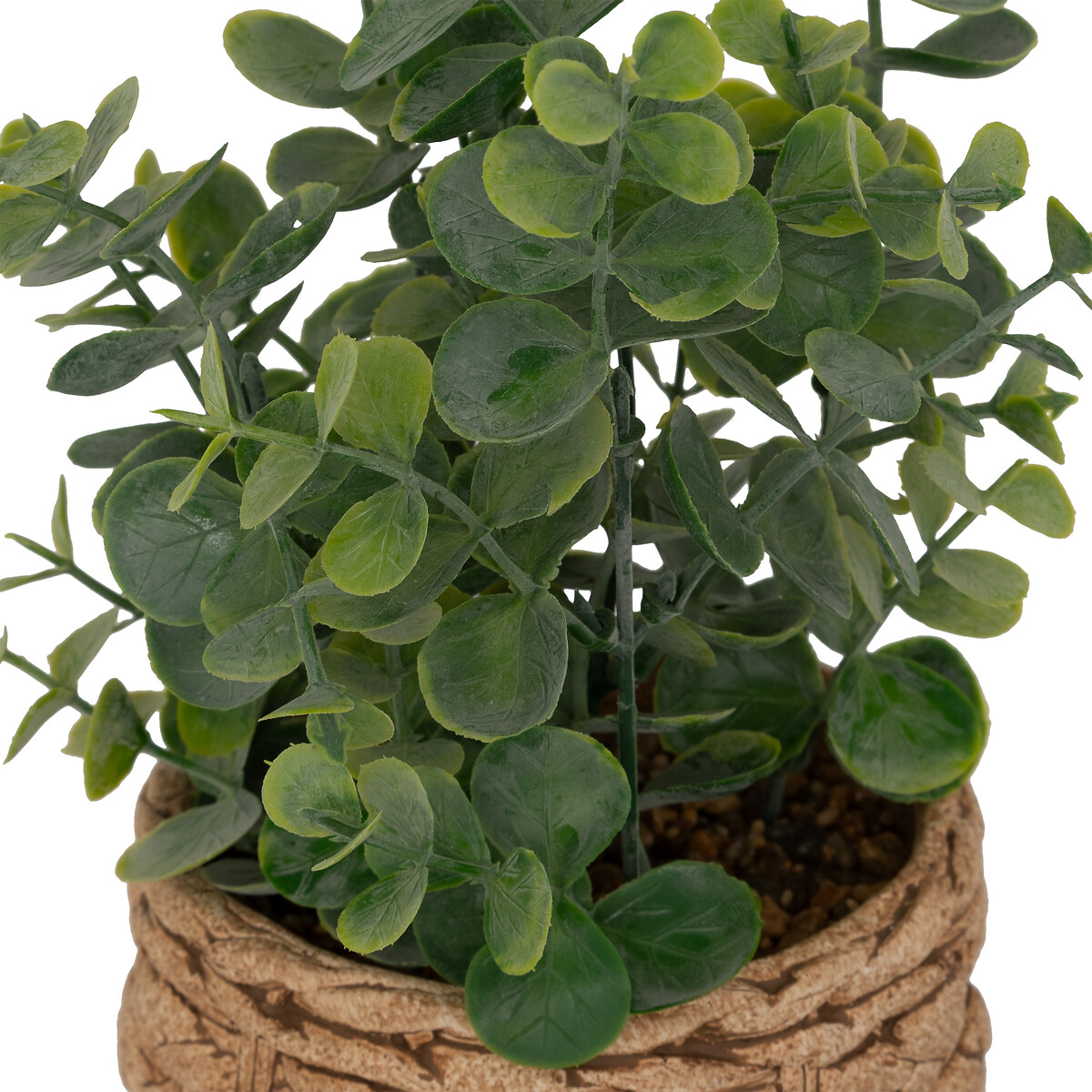Maceta con eucalipto artificial JAYE 27cm