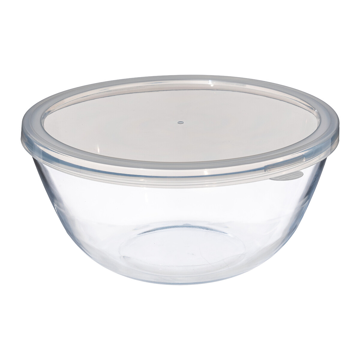 Recipiente Redondo Vidrio Con Tapa 4.4L