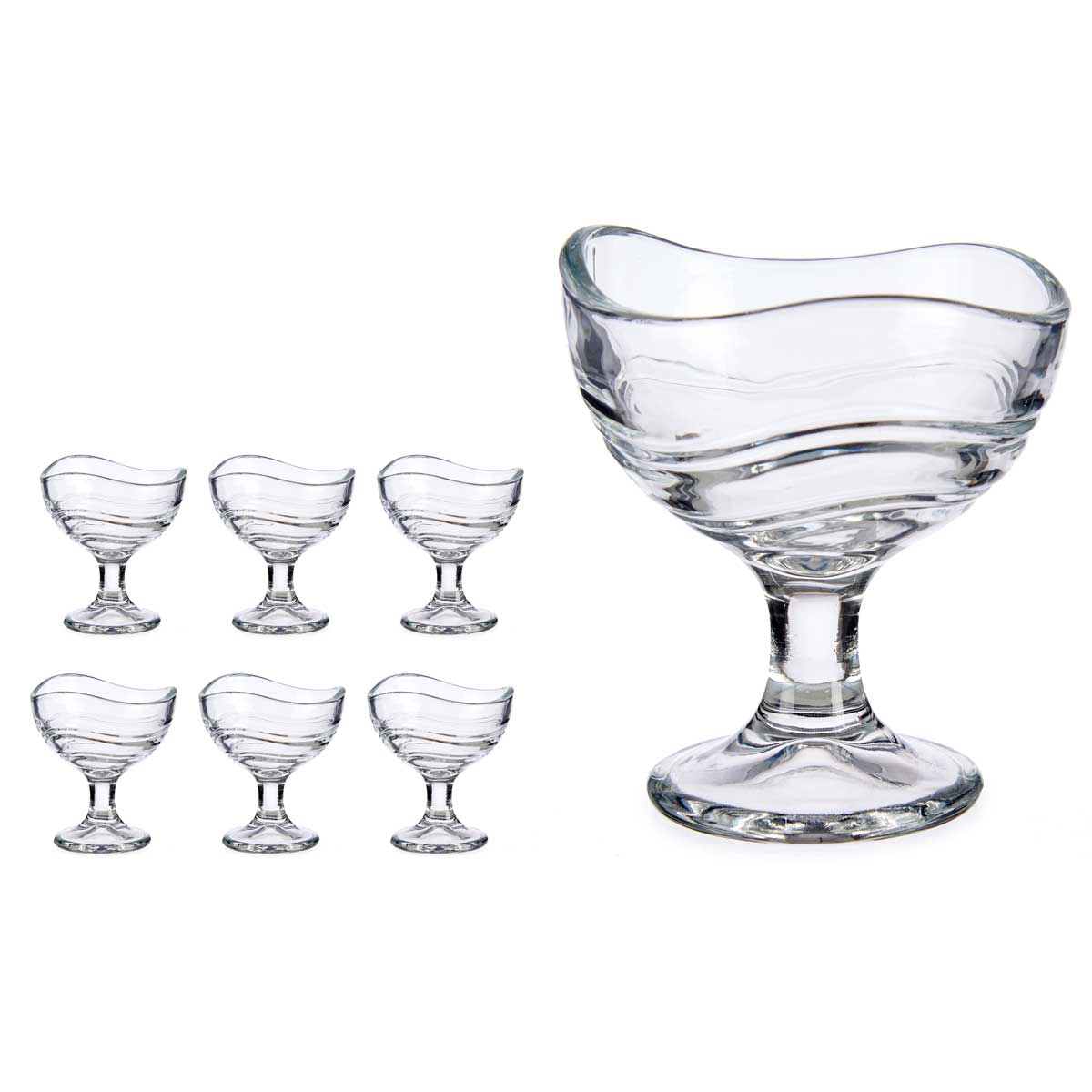 Copa De Helado Forma Ondulada 135Ml 